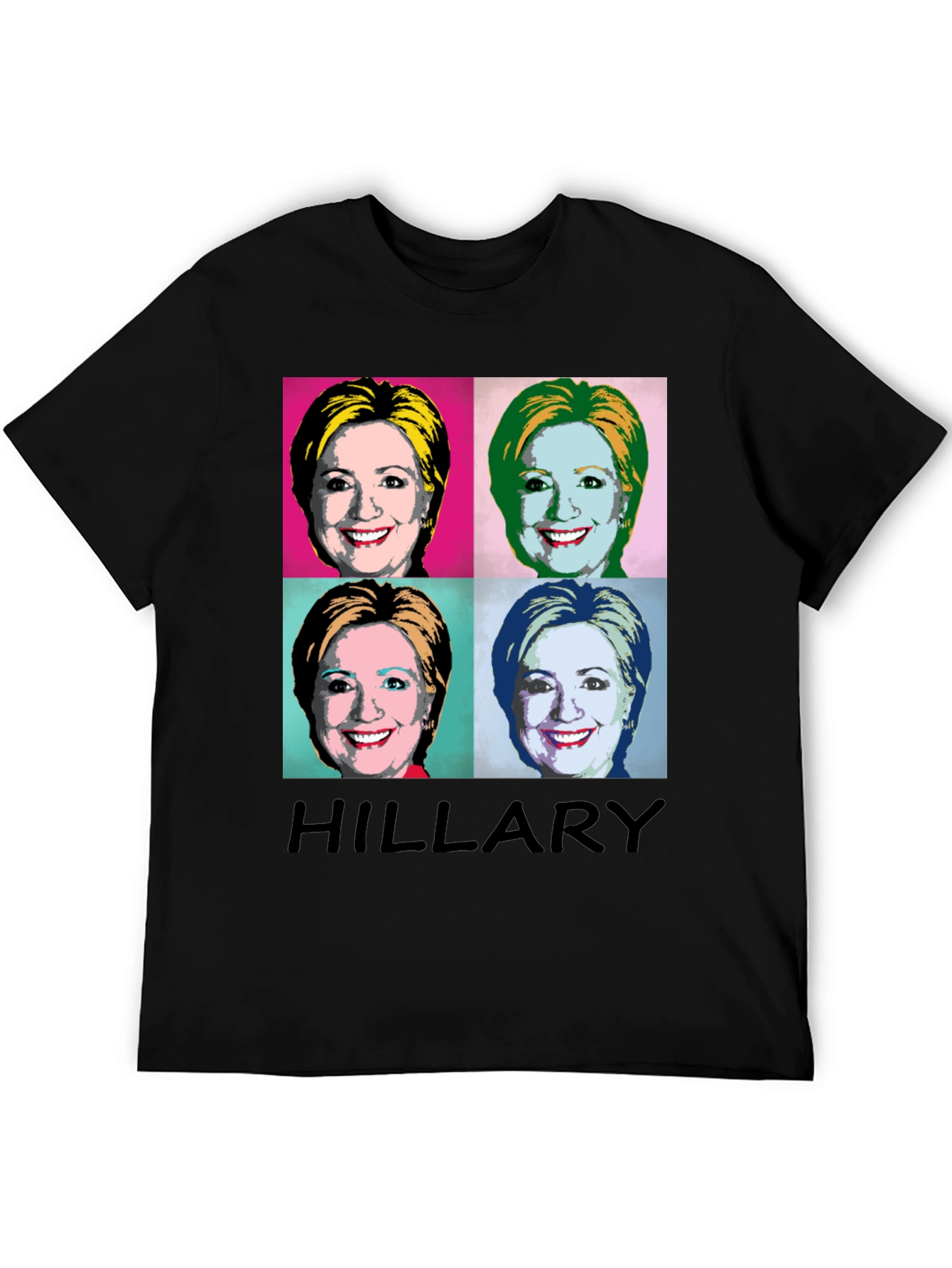 Hillary Warhol Pop Art T-Shirt - Political Statement Tee