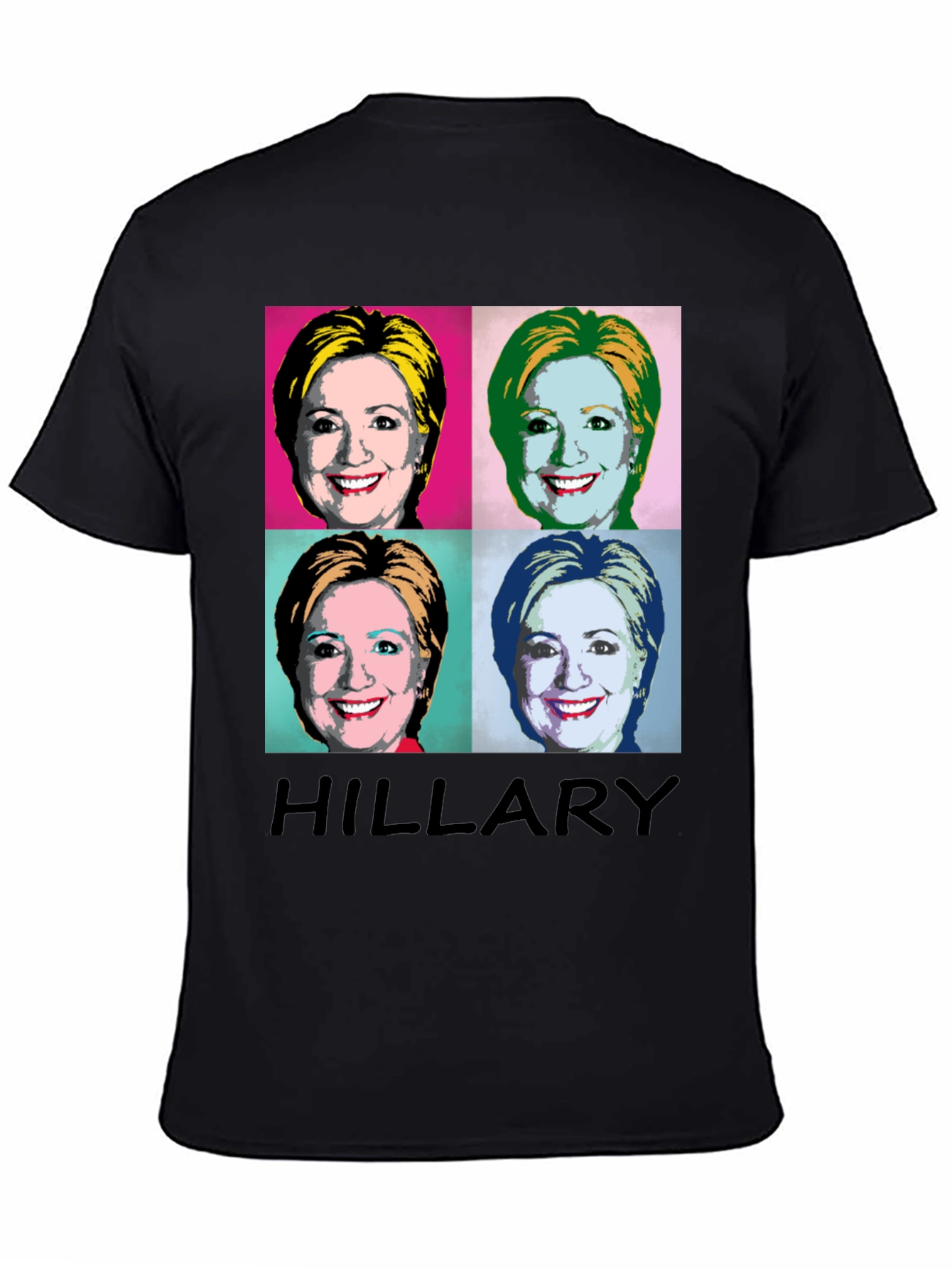 Hillary Warhol Pop Art T-Shirt - Political Statement Tee