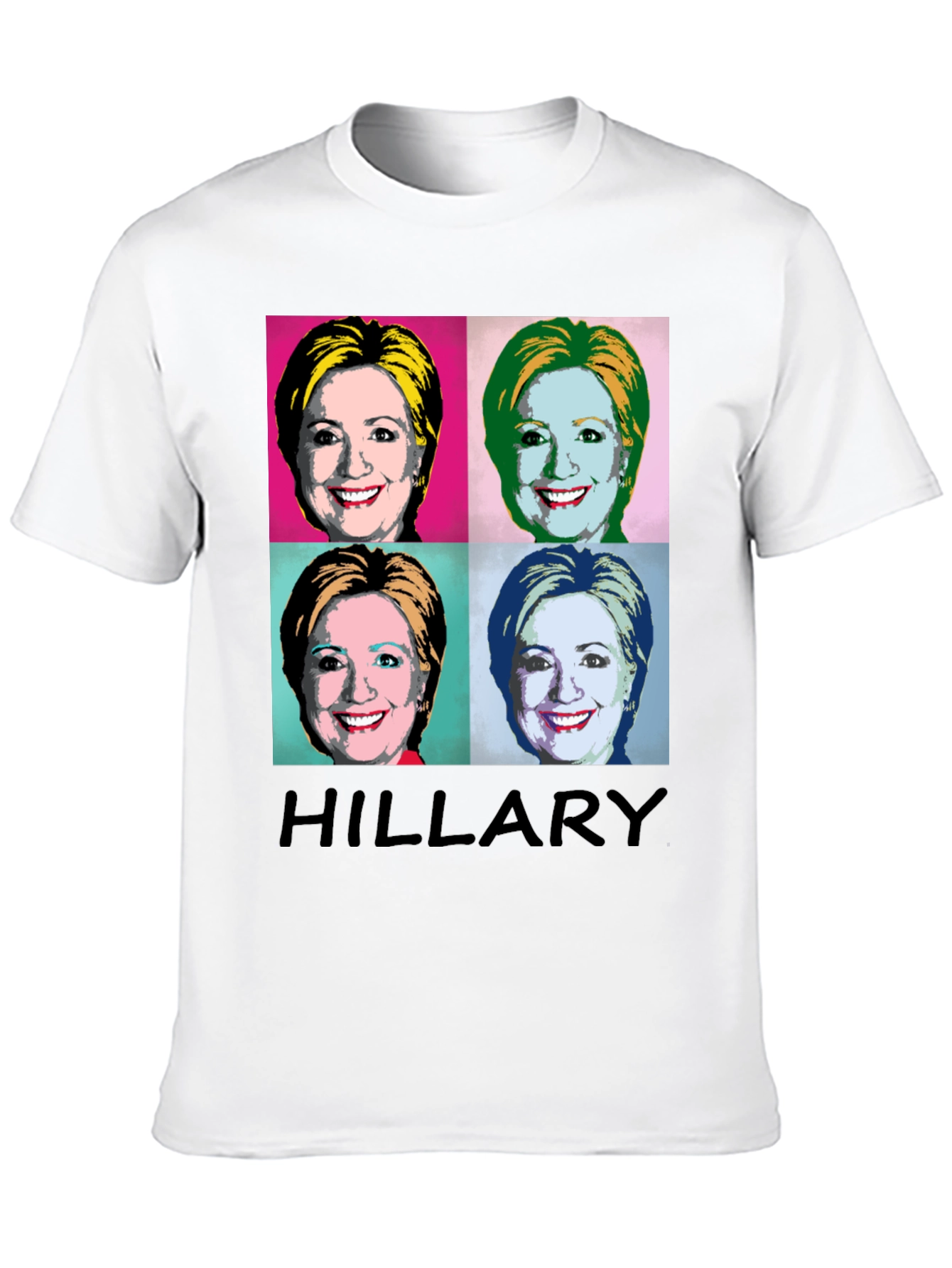 Hillary Warhol Pop Art T-Shirt - Political Statement Tee