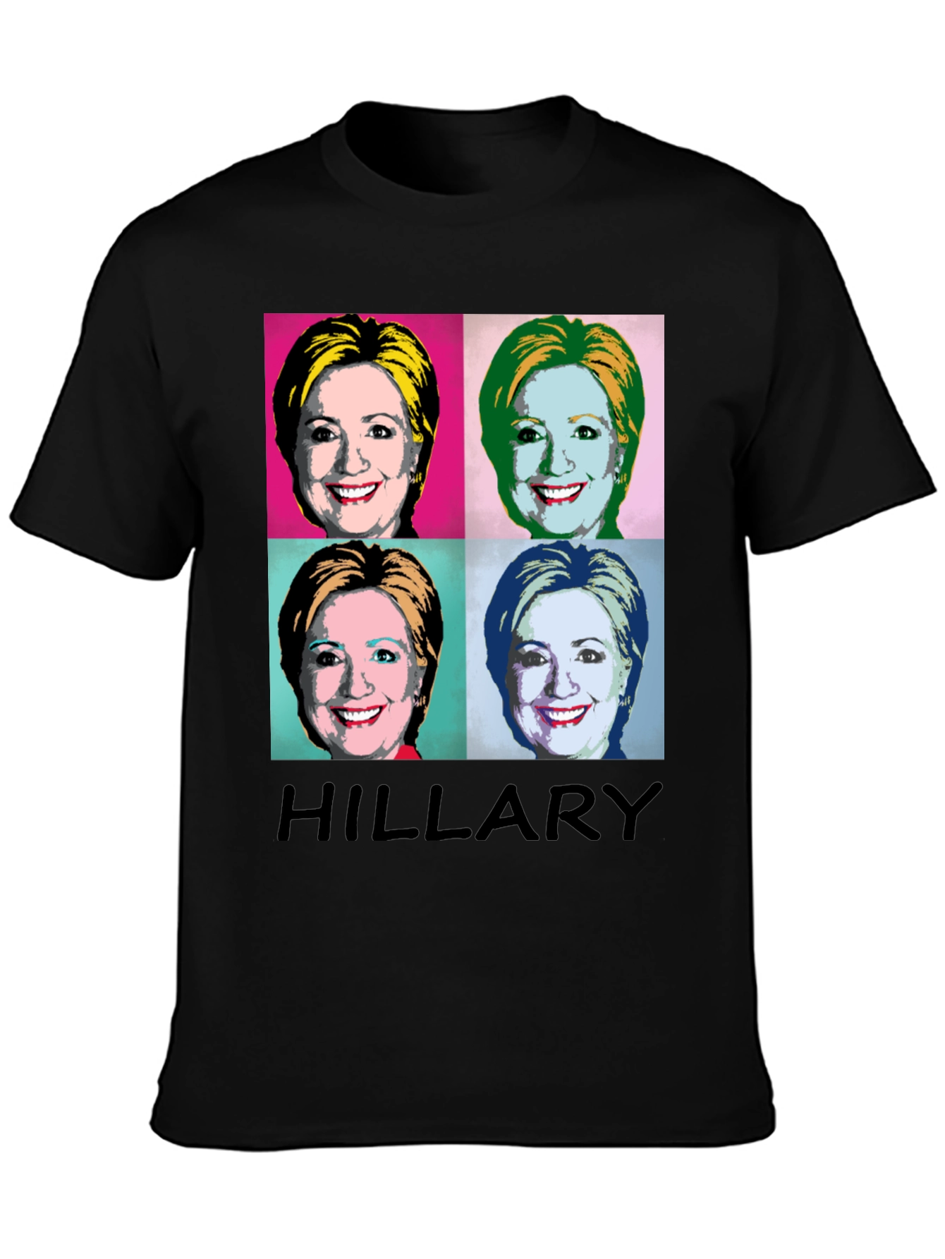 Hillary Warhol Pop Art T-Shirt - Political Statement Tee
