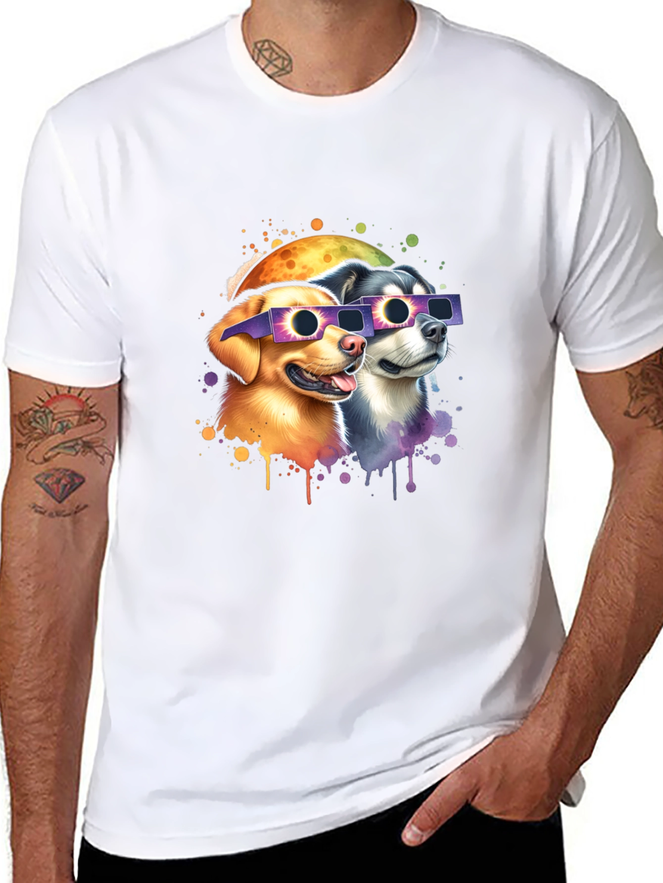 Cool Dog Eclipse T-Shirt