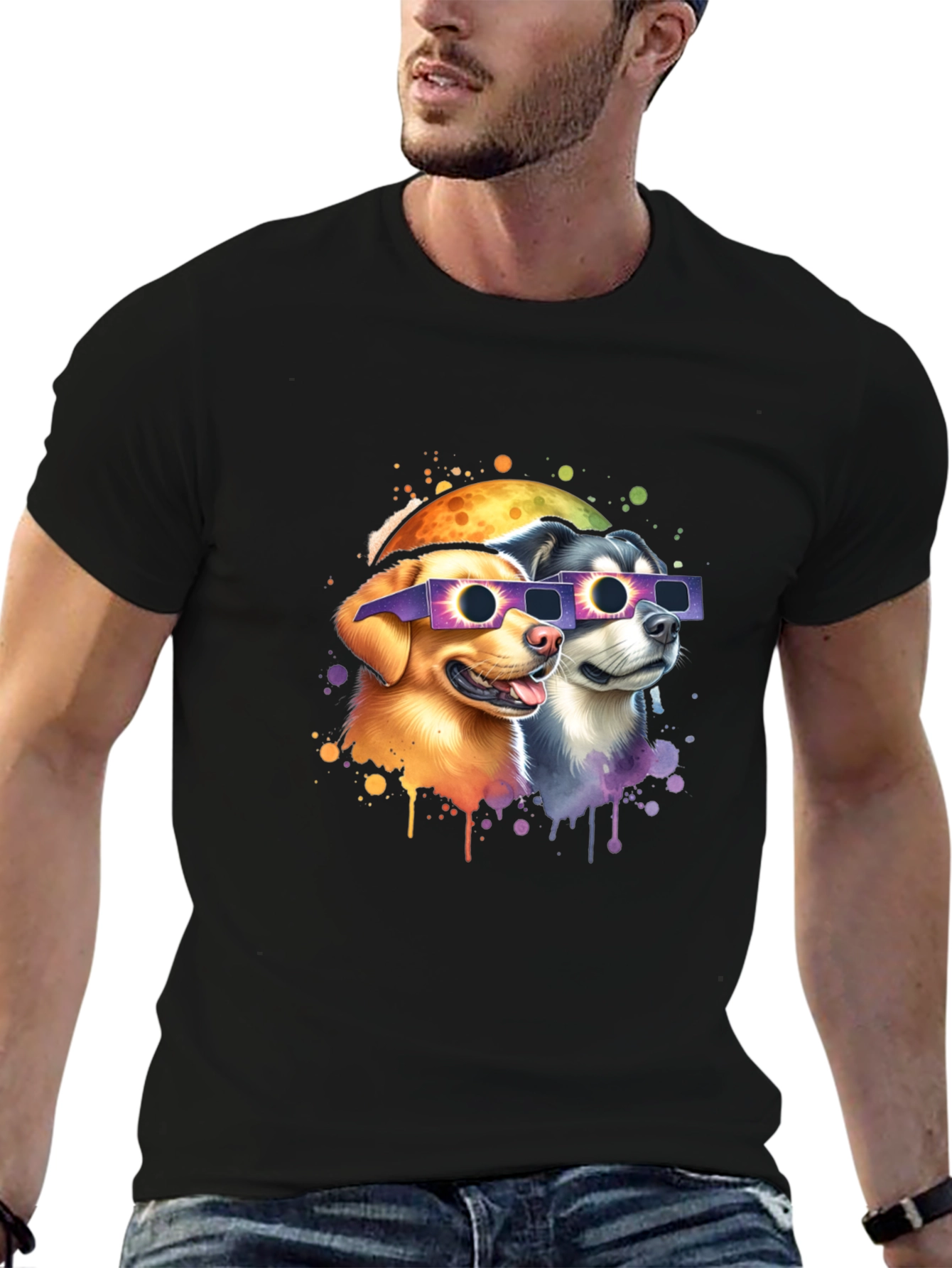 Cool Dog Eclipse T-Shirt
