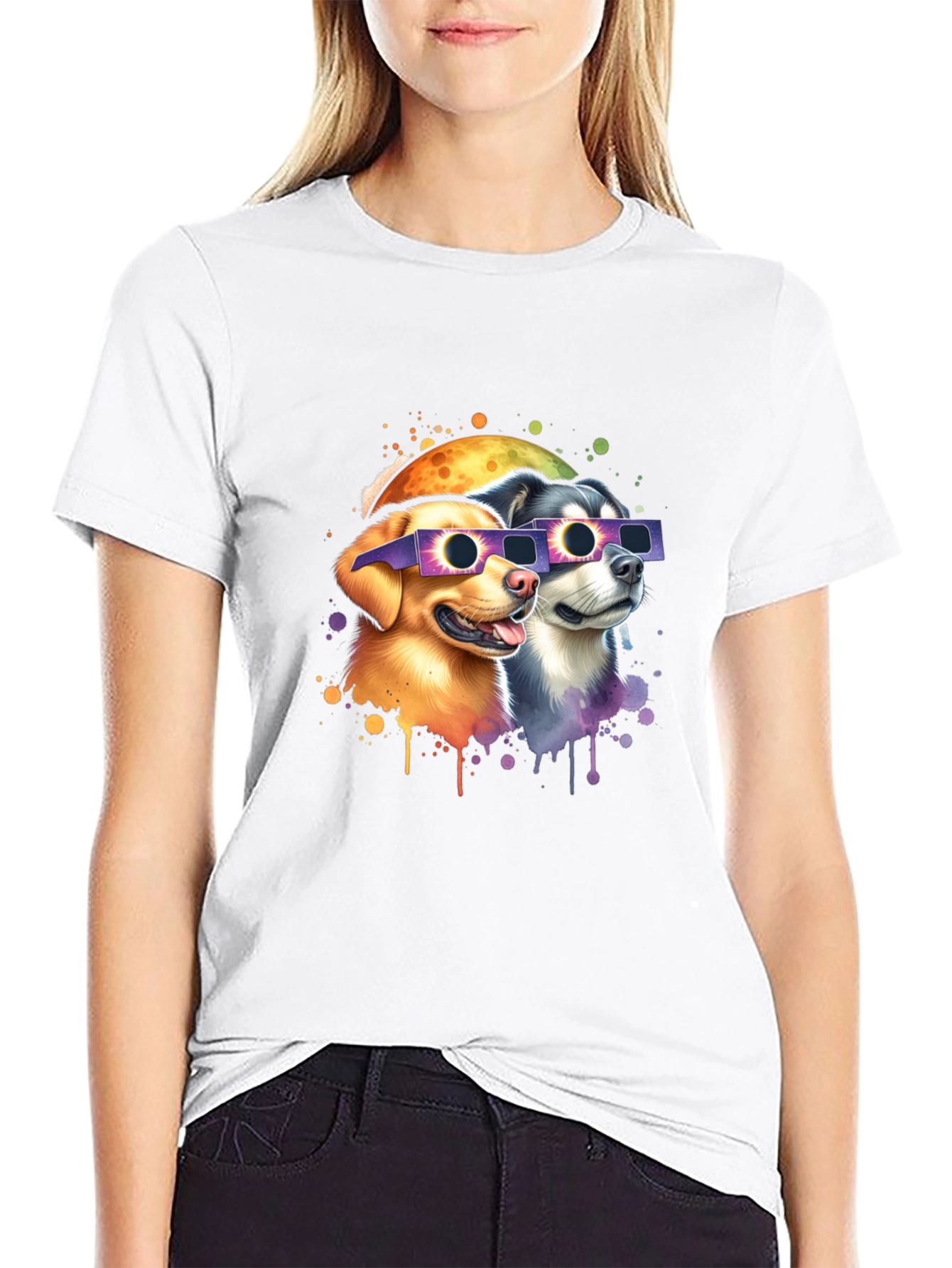 Cool Dog Eclipse T-Shirt