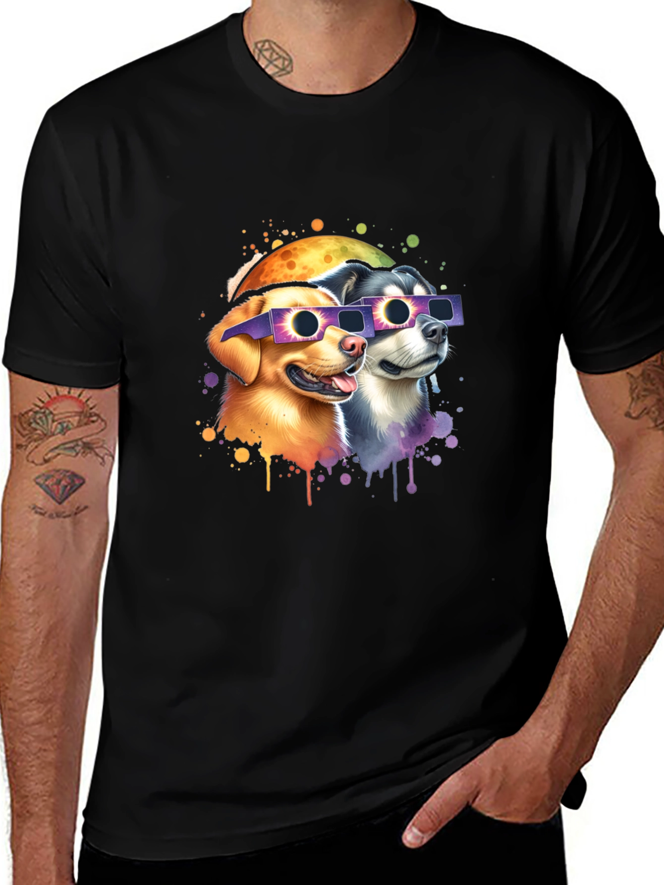Cool Dog Eclipse T-Shirt