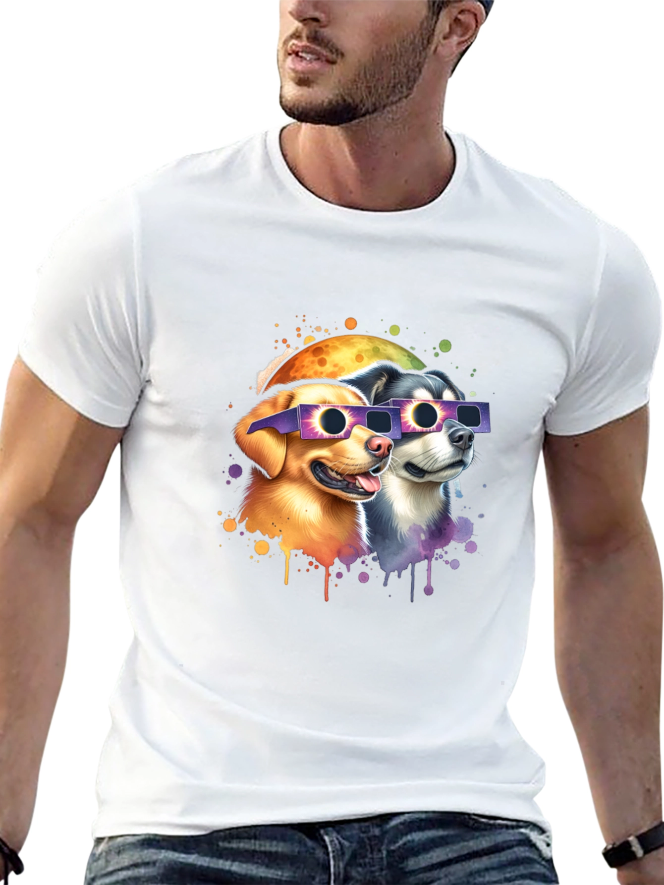 Cool Dog Eclipse T-Shirt