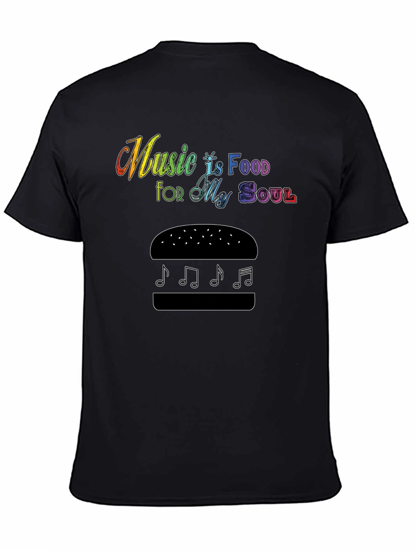 Music is Food for My Soul Graphic Tee