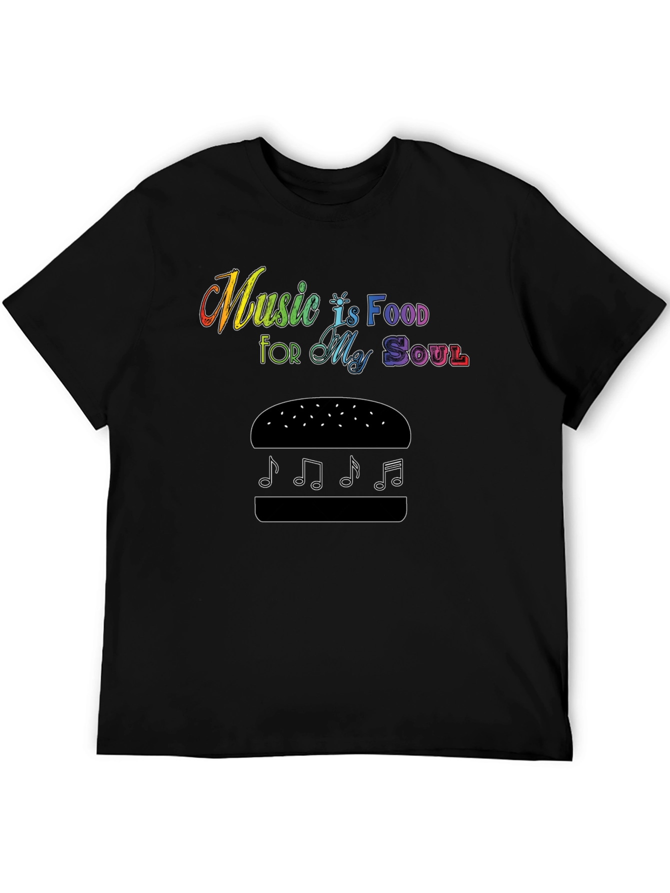 Music is Food for My Soul Graphic Tee