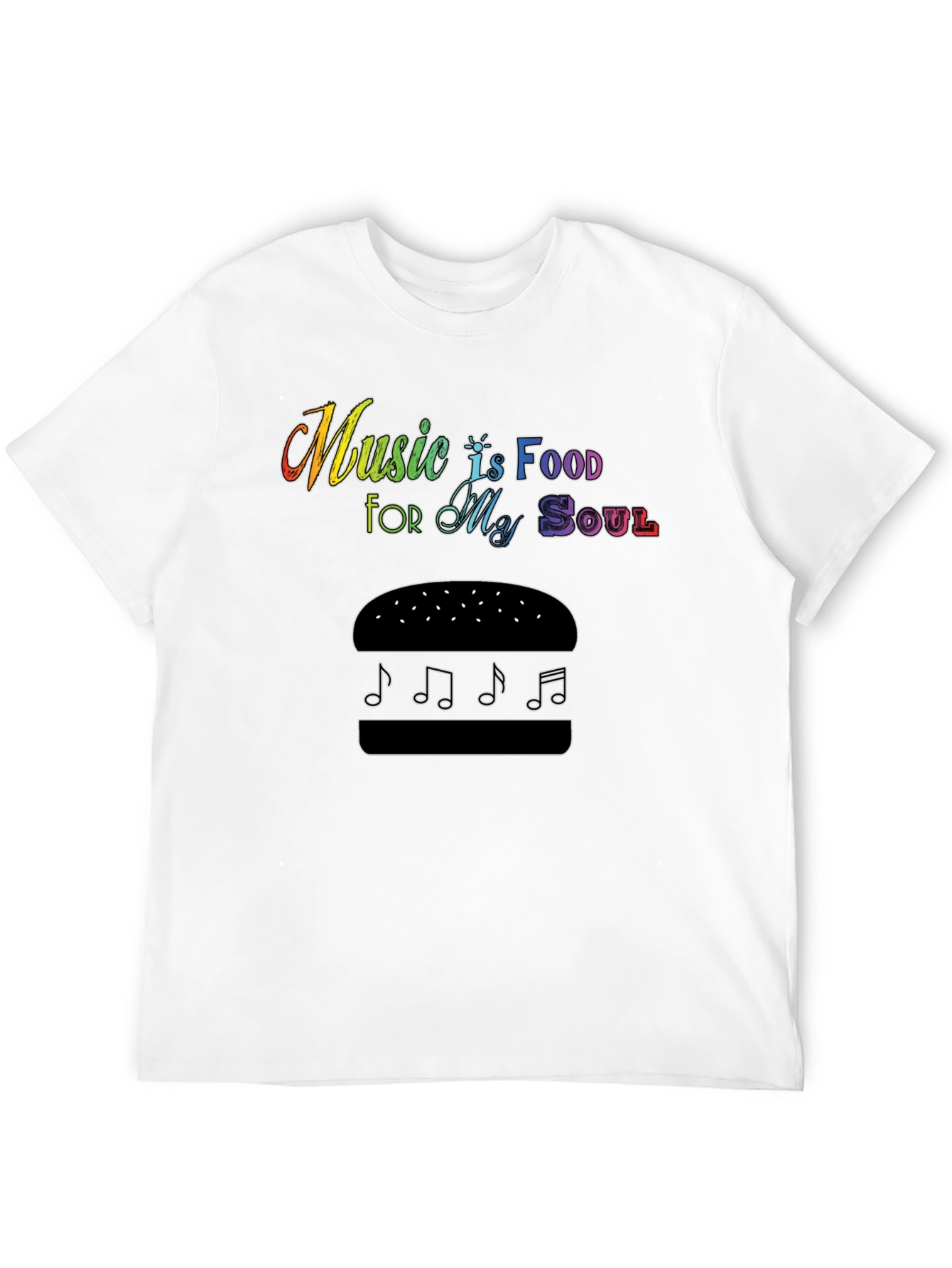 Music is Food for My Soul Graphic Tee