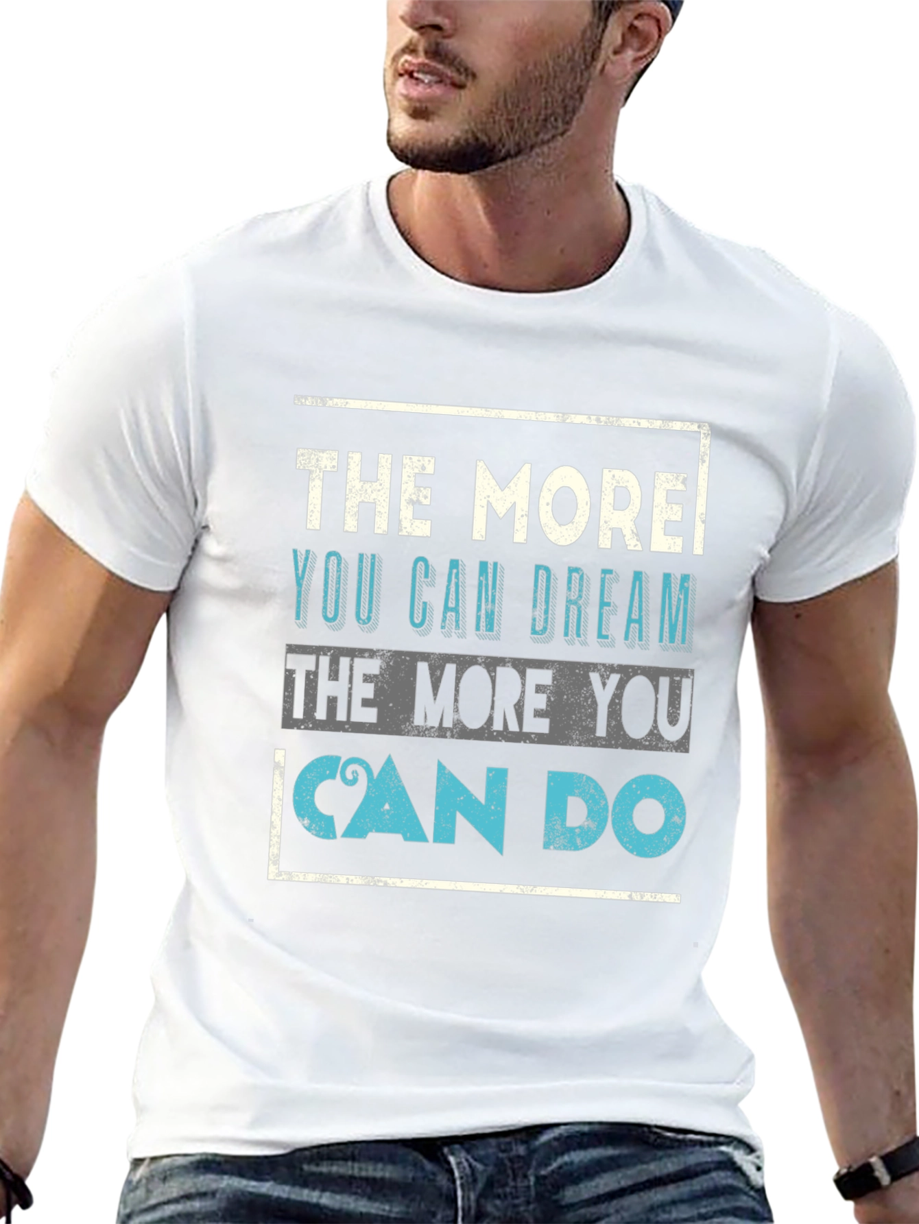 Inspirational Quote Graphic Tee - Dream & Do
