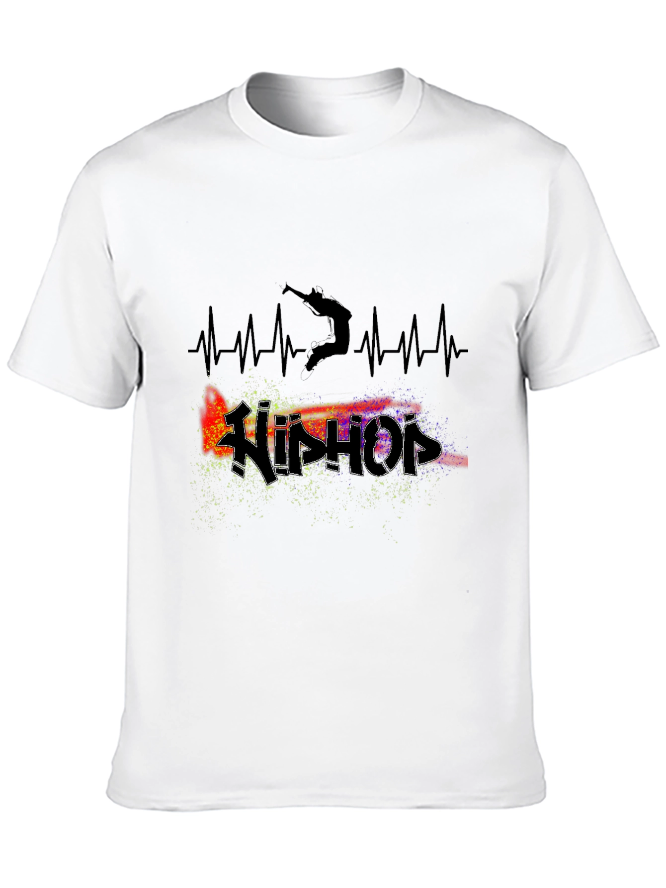 Hip Hop Heartbeat Graphic Tee