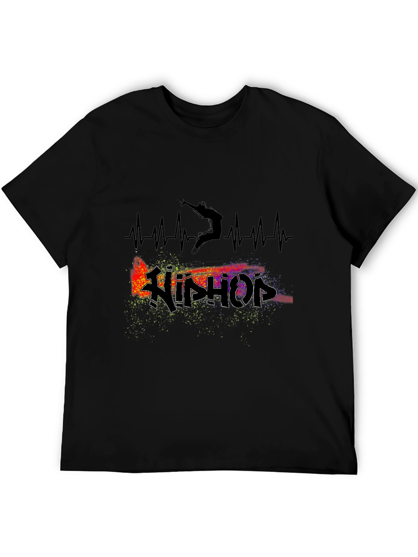 Hip Hop Heartbeat Graphic Tee