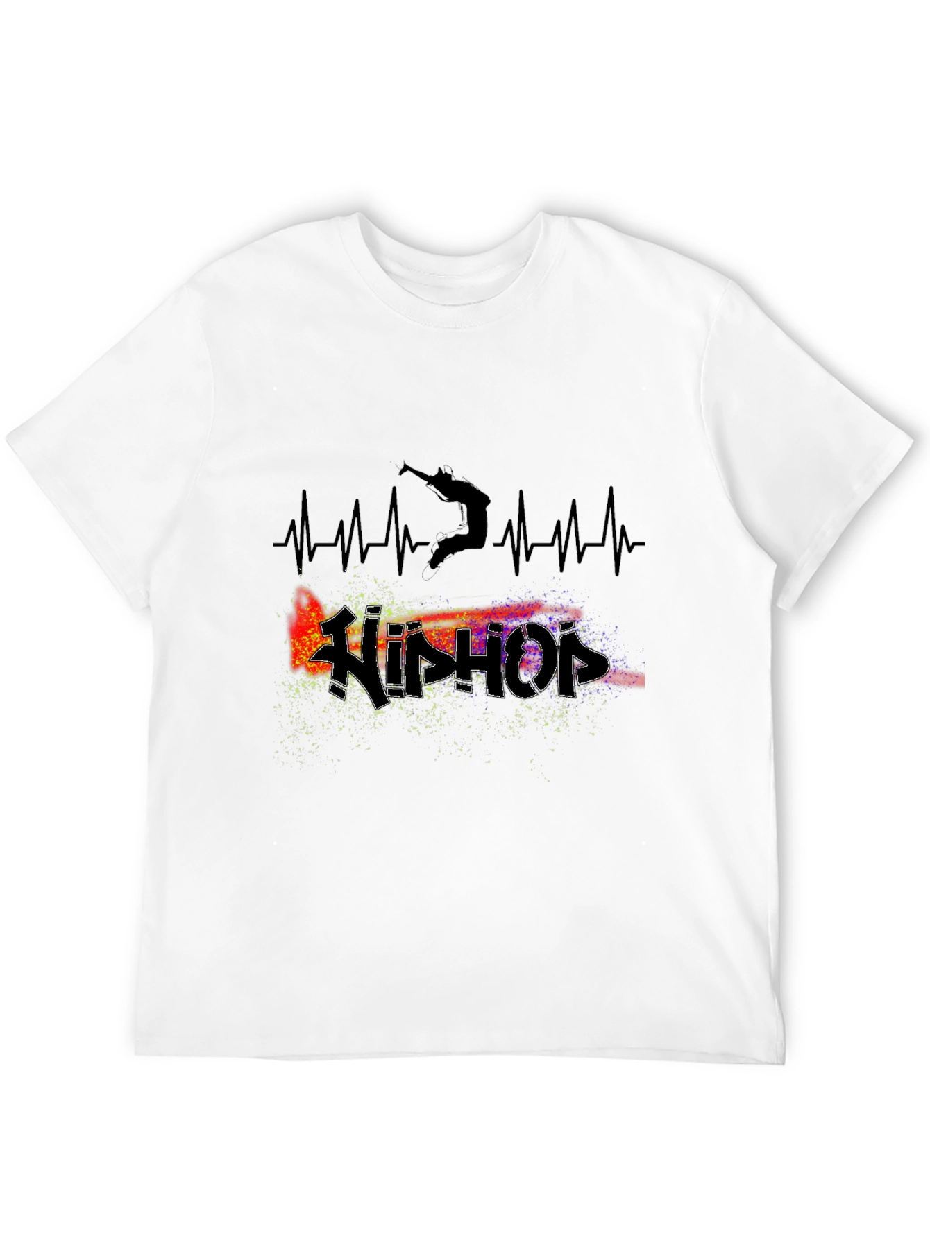Hip Hop Heartbeat Graphic Tee