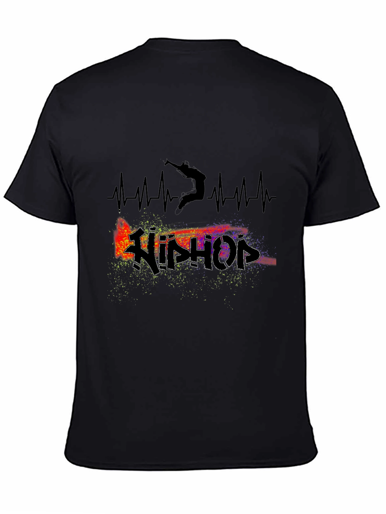 Hip Hop Heartbeat Graphic Tee