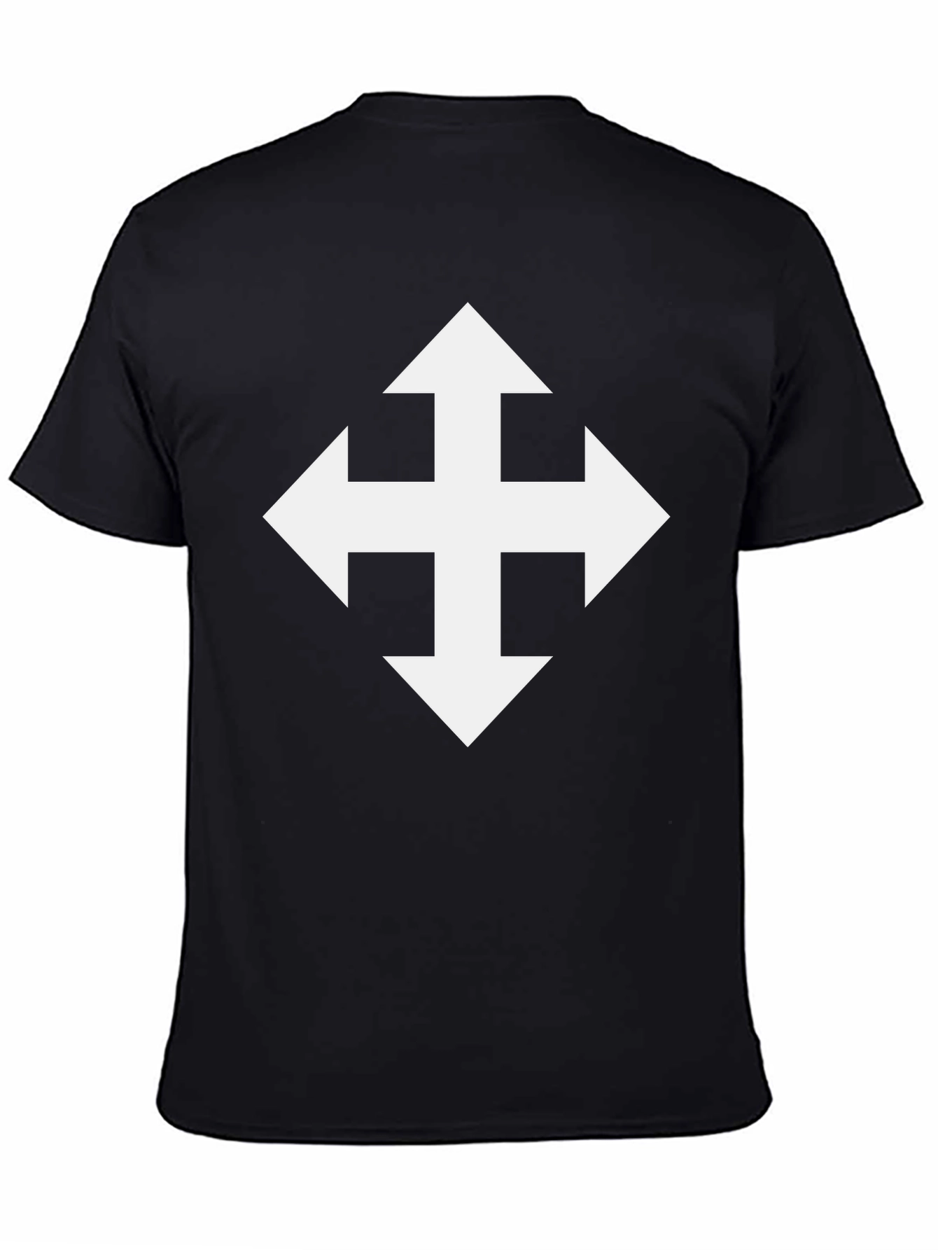 Arrow Directions Graphic Tee - Black