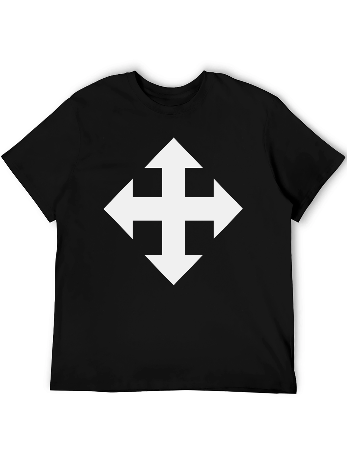 Arrow Directions Graphic Tee - Black