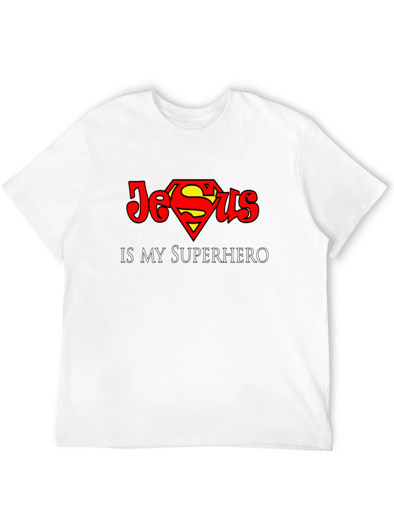 Jesus is My Superhero T-Shirt - Christian Faith Tee