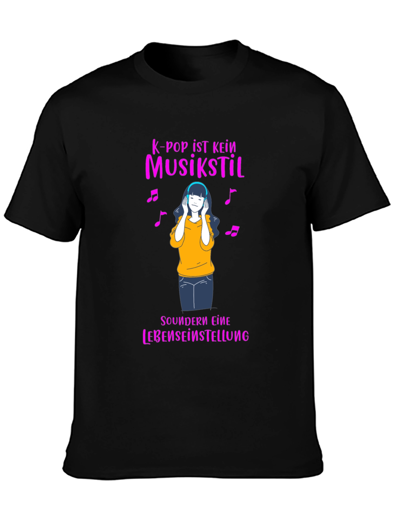 K-Pop Lifestyle T-Shirt - Music Fan Tee