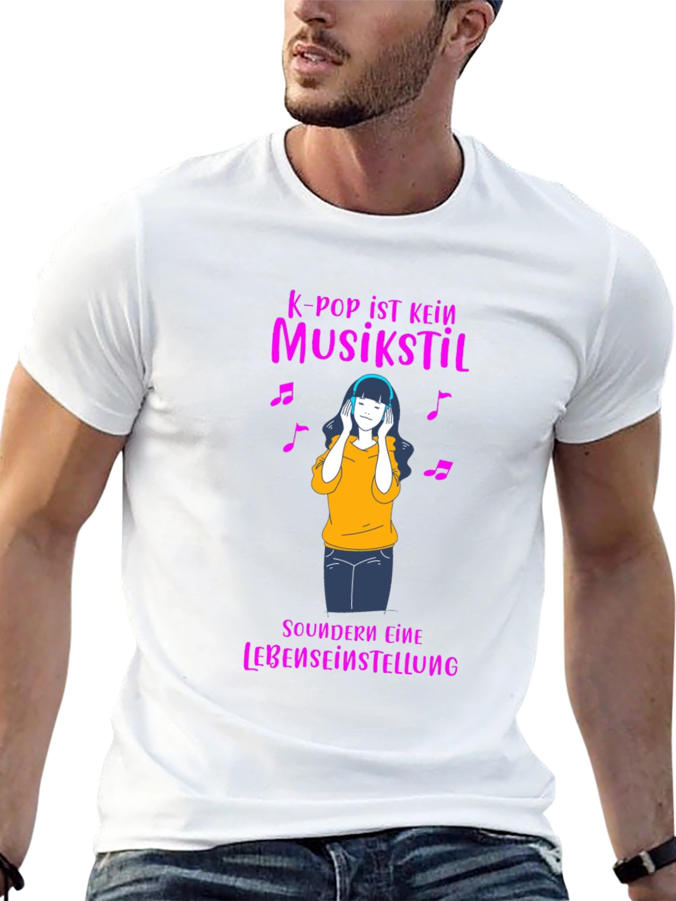 K-Pop Lifestyle T-Shirt - Music Fan Tee