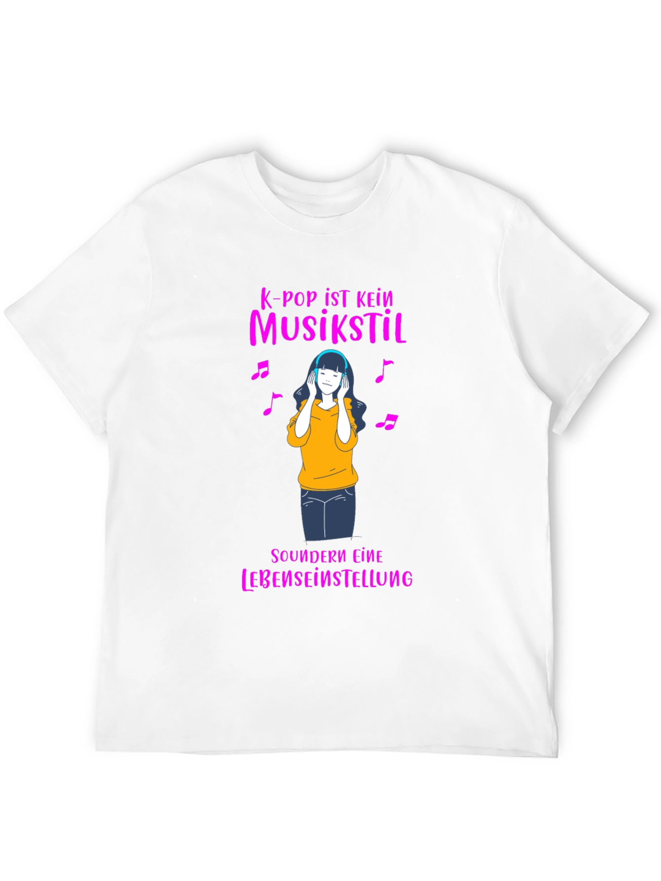 K-Pop Lifestyle T-Shirt - Music Fan Tee