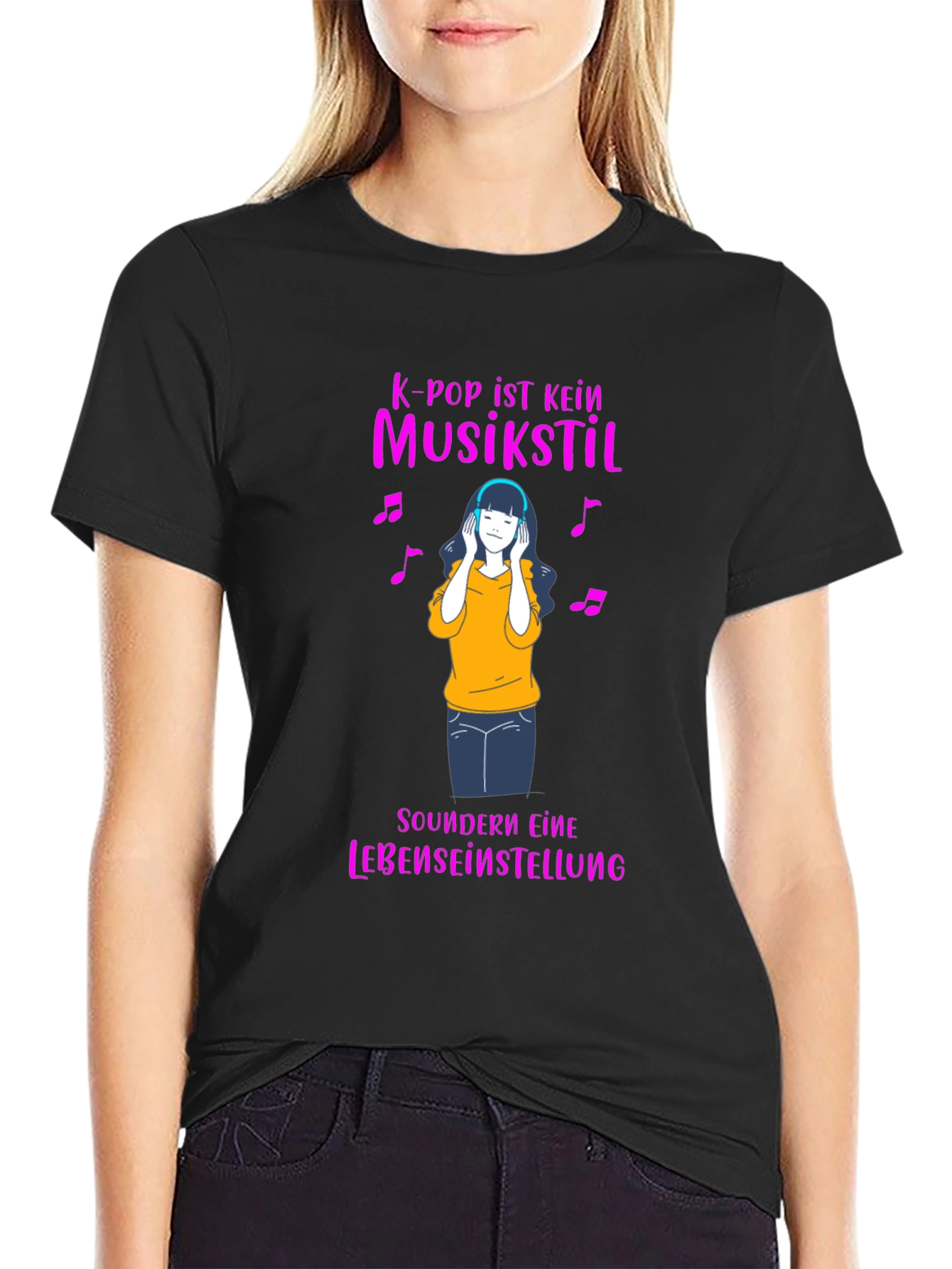 K-Pop Lifestyle T-Shirt - Music Fan Tee