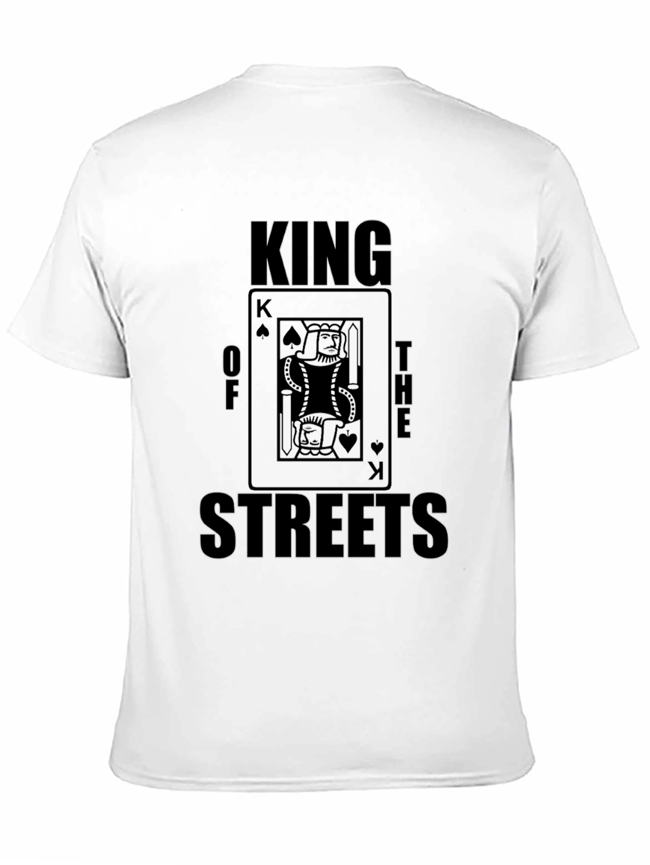 King of the Streets Black Graphic Tee