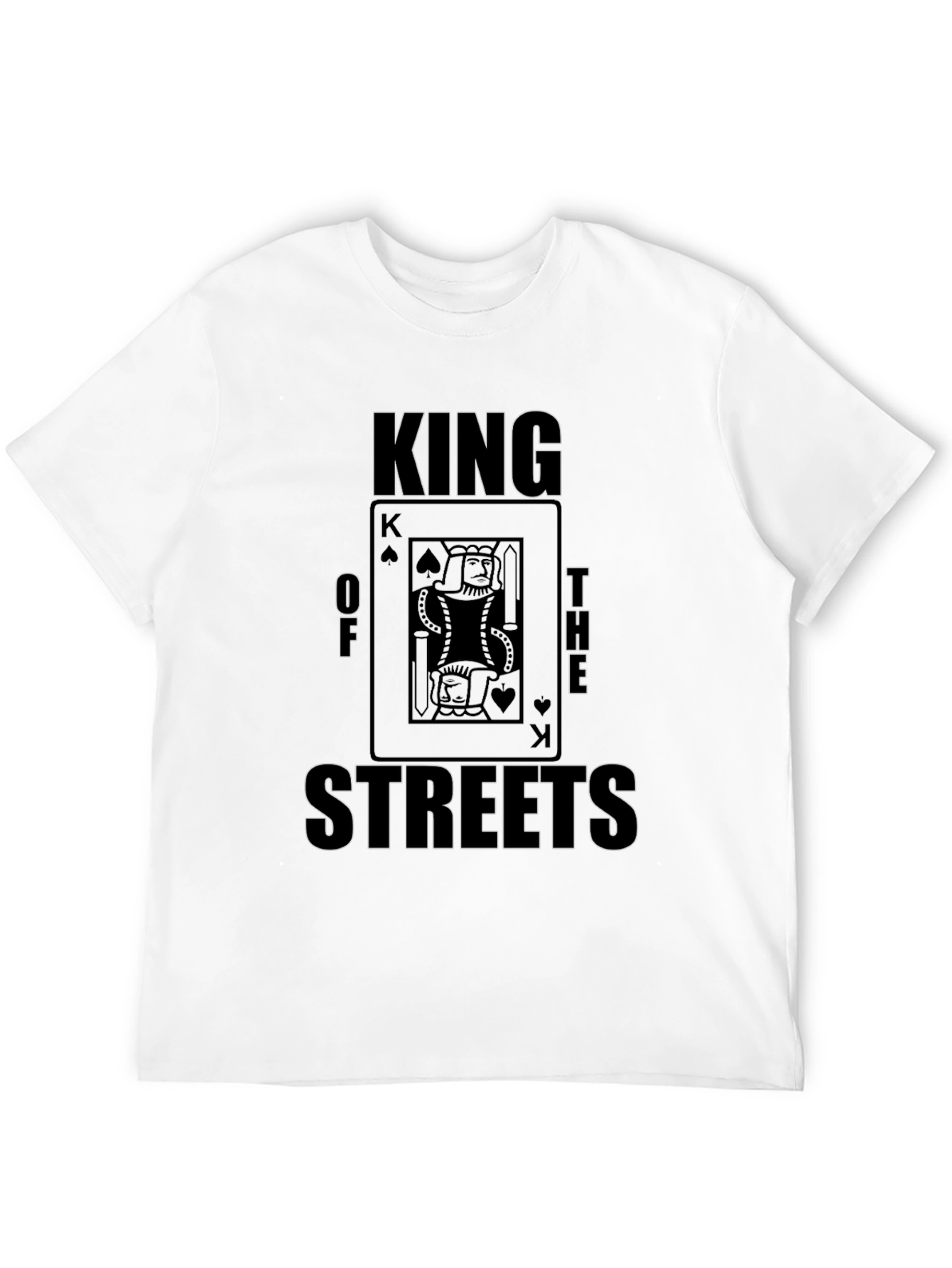King of the Streets Black Graphic Tee