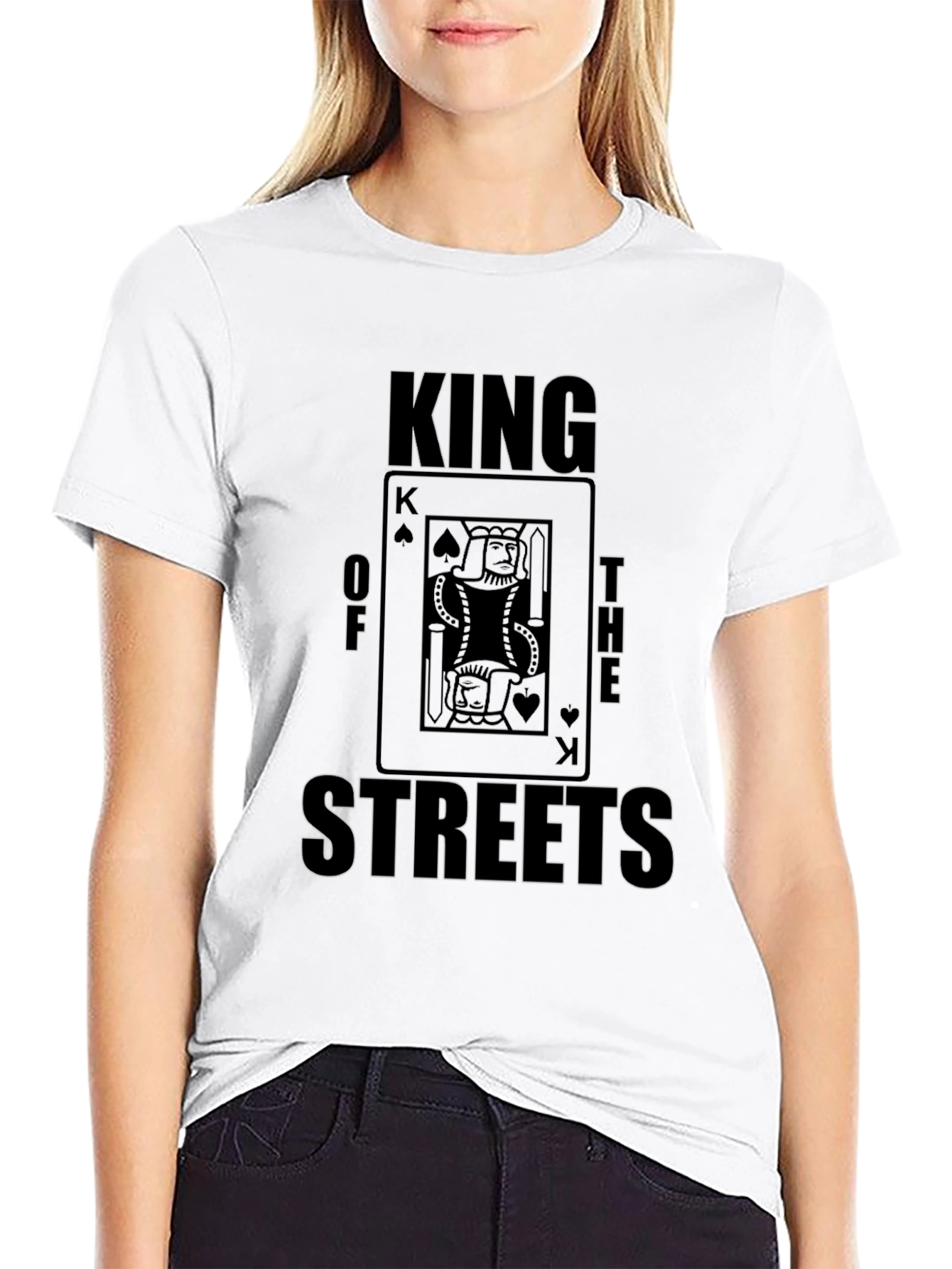 King of the Streets Black Graphic Tee