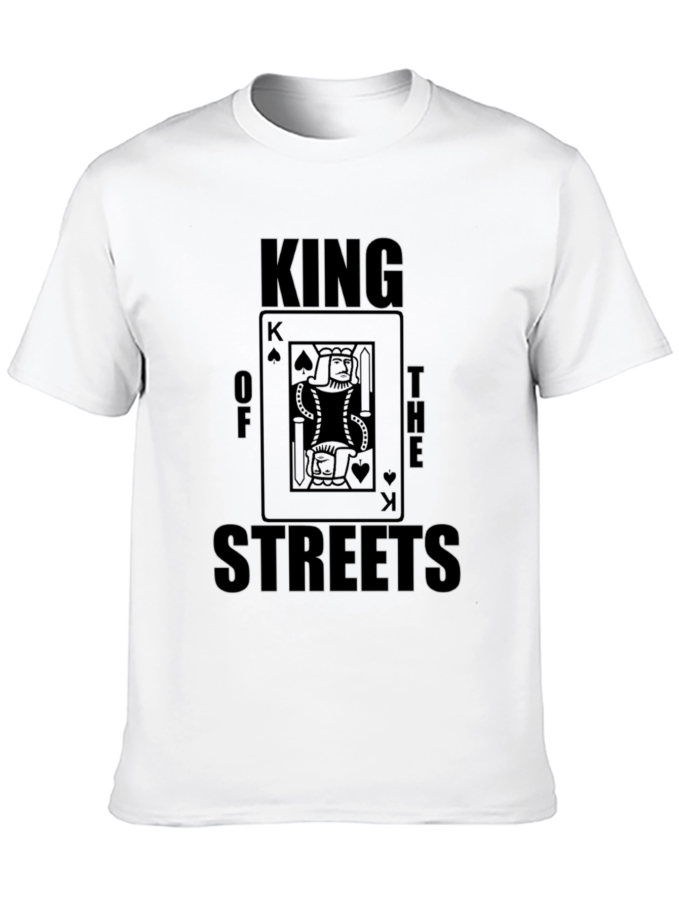 King of the Streets Black Graphic Tee