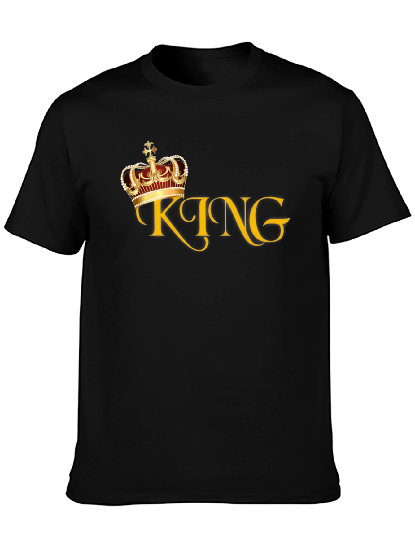 King Crown Graphic Tee - Stylish Mens T-Shirt
