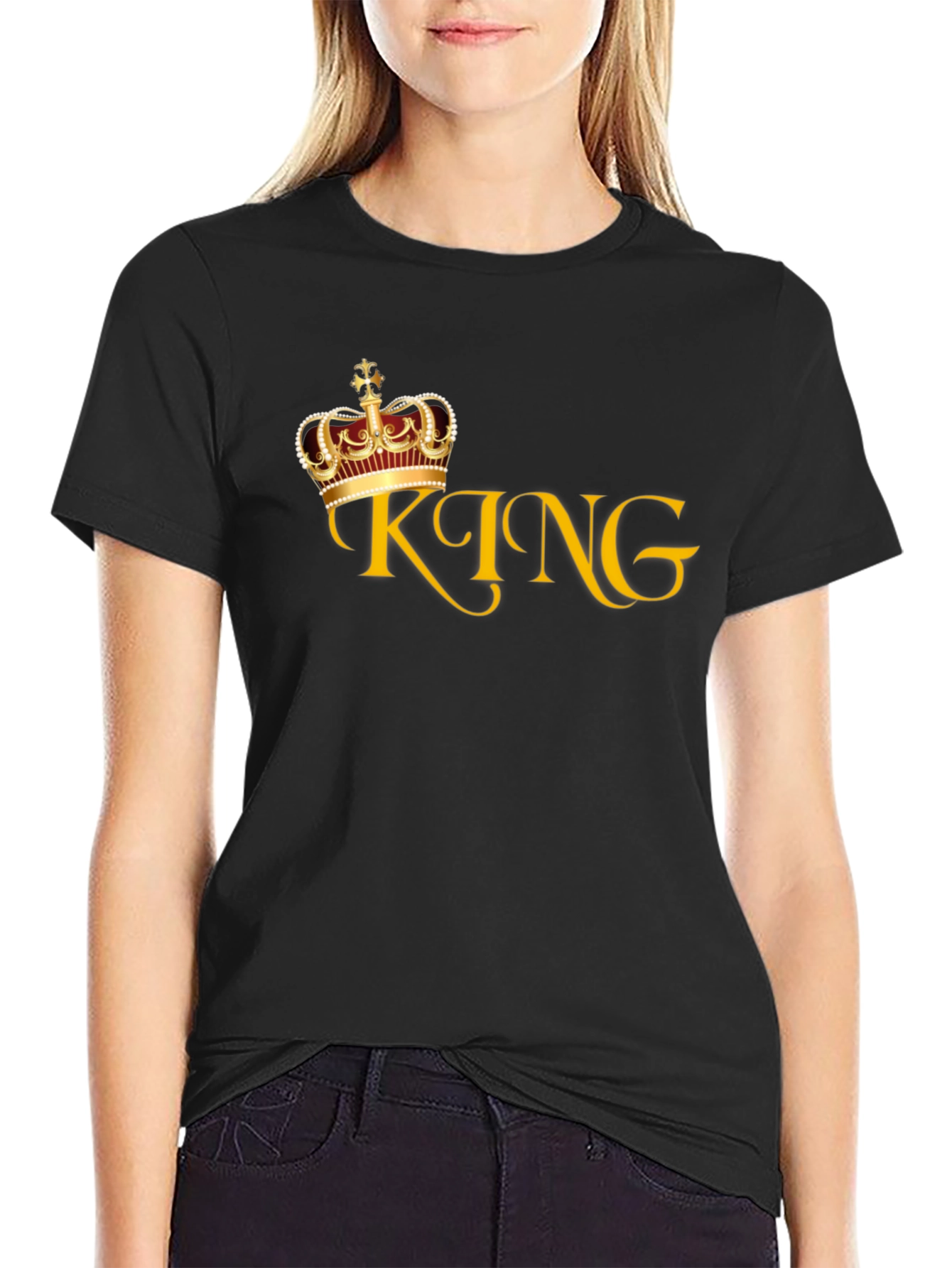 King Crown Graphic Tee - Stylish Mens T-Shirt