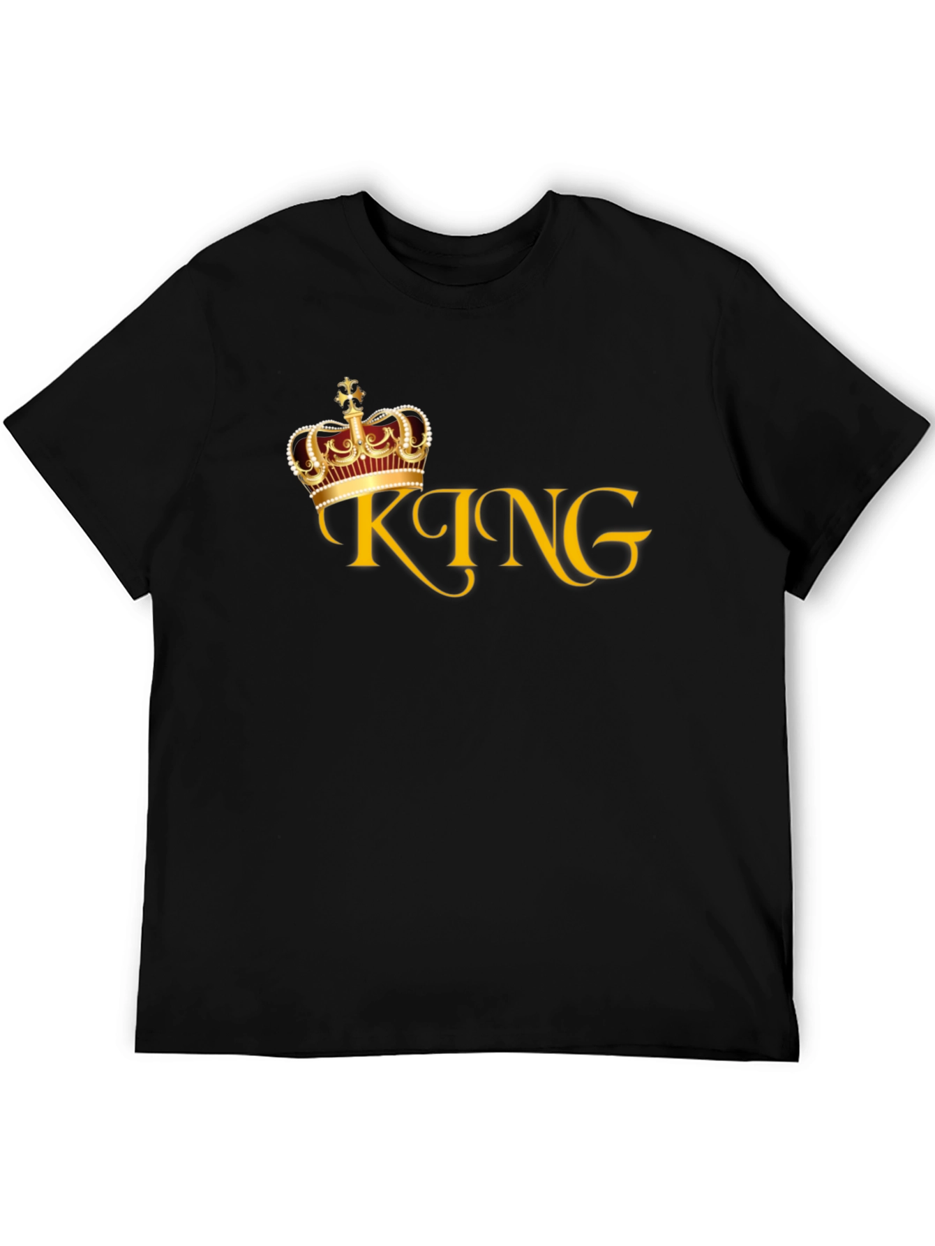 King Crown Graphic Tee - Stylish Mens T-Shirt