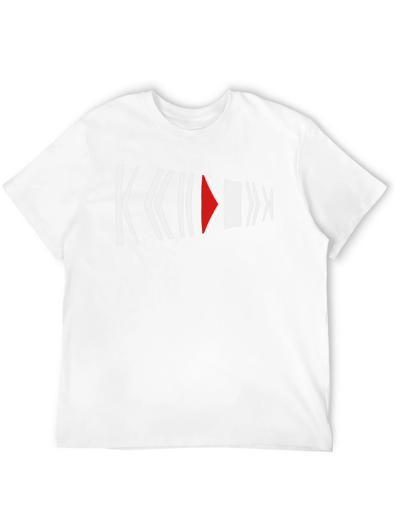 Geometric Arrow Graphic T-Shirt