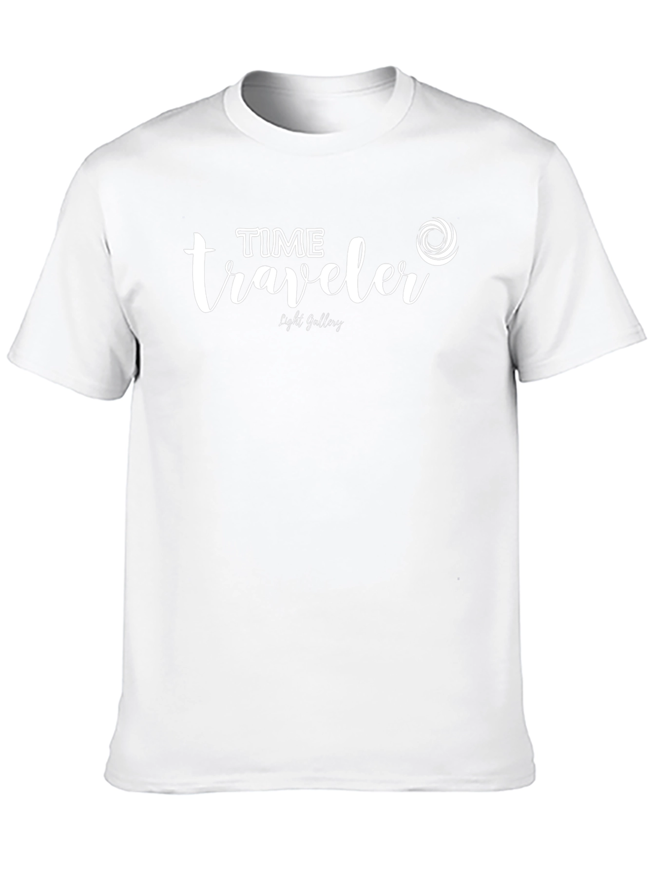Time Traveler Black Graphic Tee