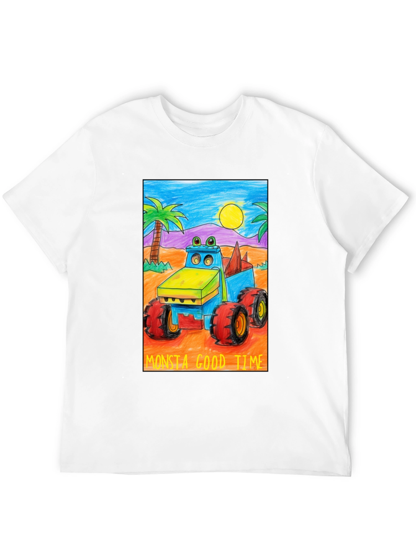 Monster Truck Good Time Graphic T-Shirt