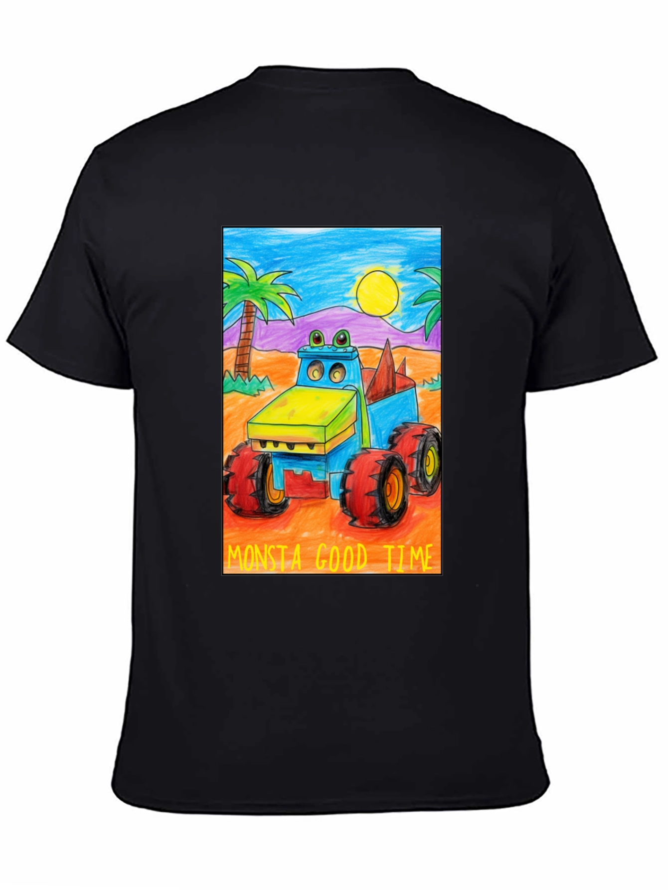 Monster Truck Good Time Graphic T-Shirt