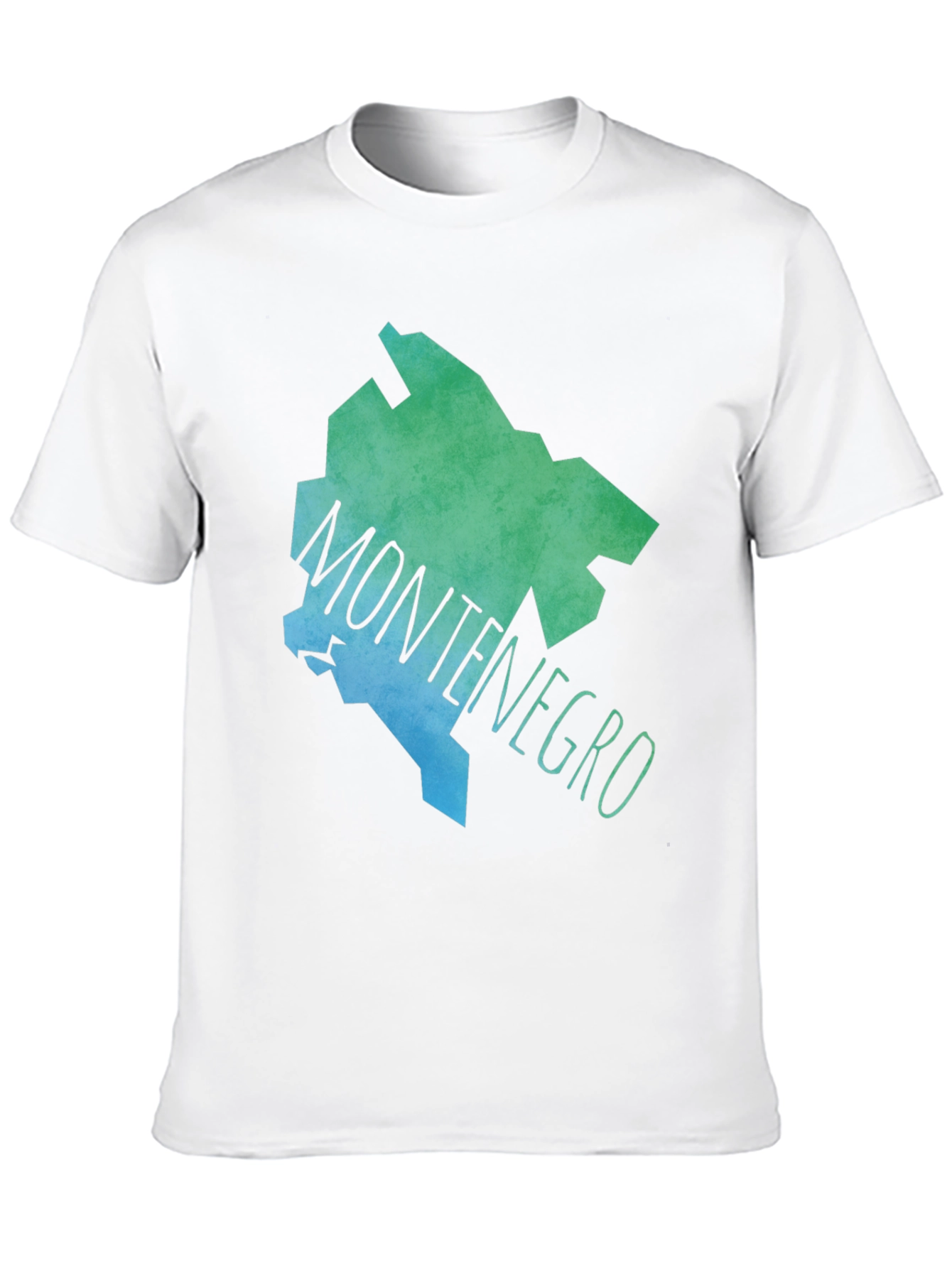 Montenegro Map T-Shirt - Stylish Souvenir Tee