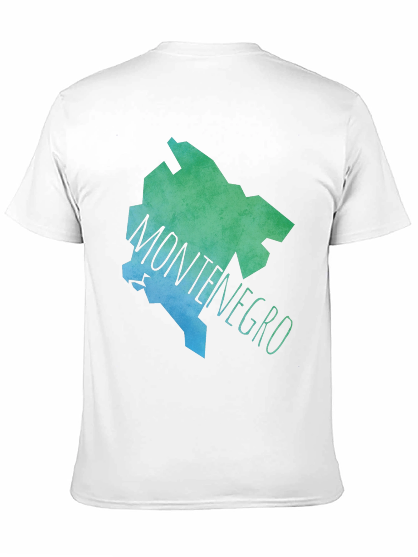 Montenegro Map T-Shirt - Stylish Souvenir Tee