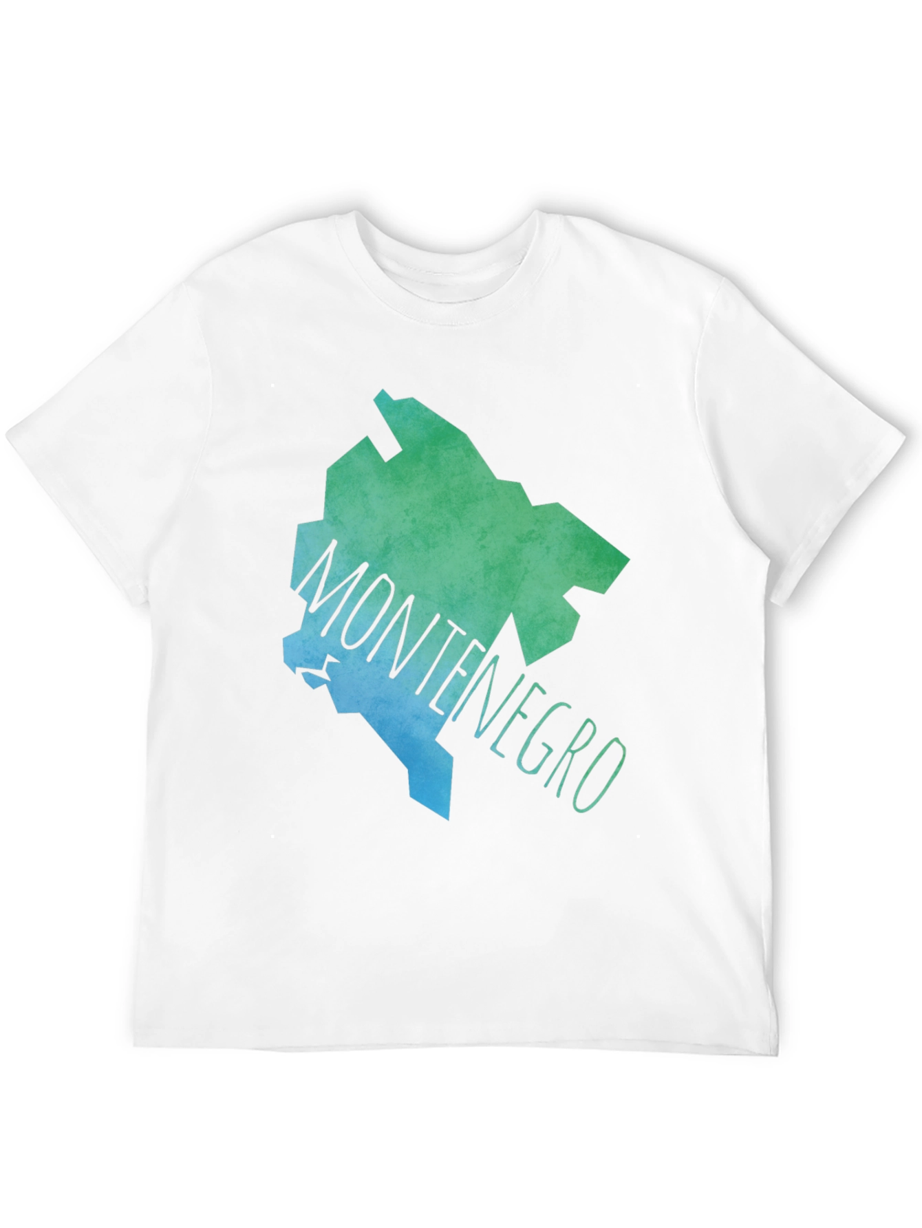 Montenegro Map T-Shirt - Stylish Souvenir Tee