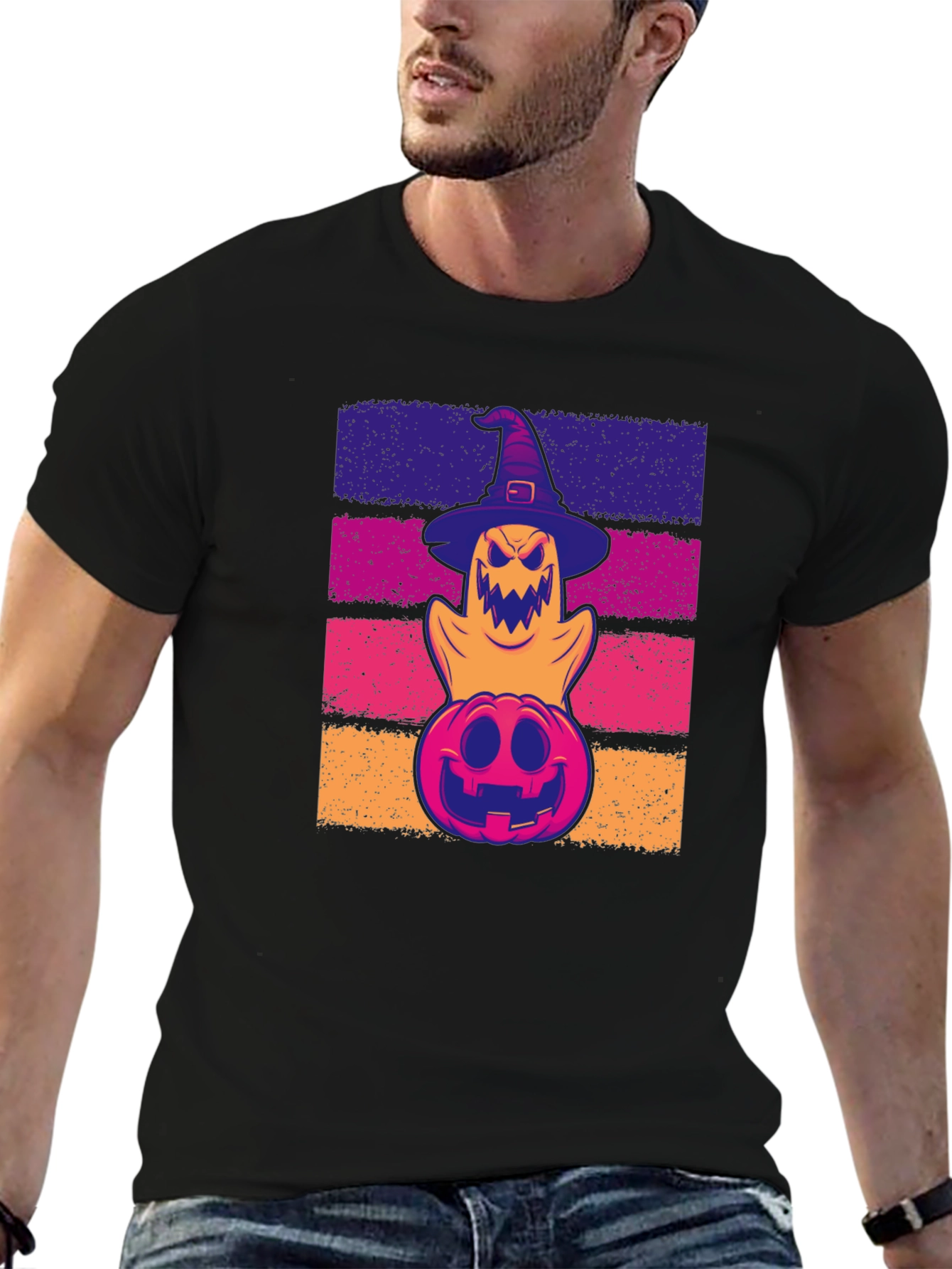 Spooky Retro Halloween T-Shirt