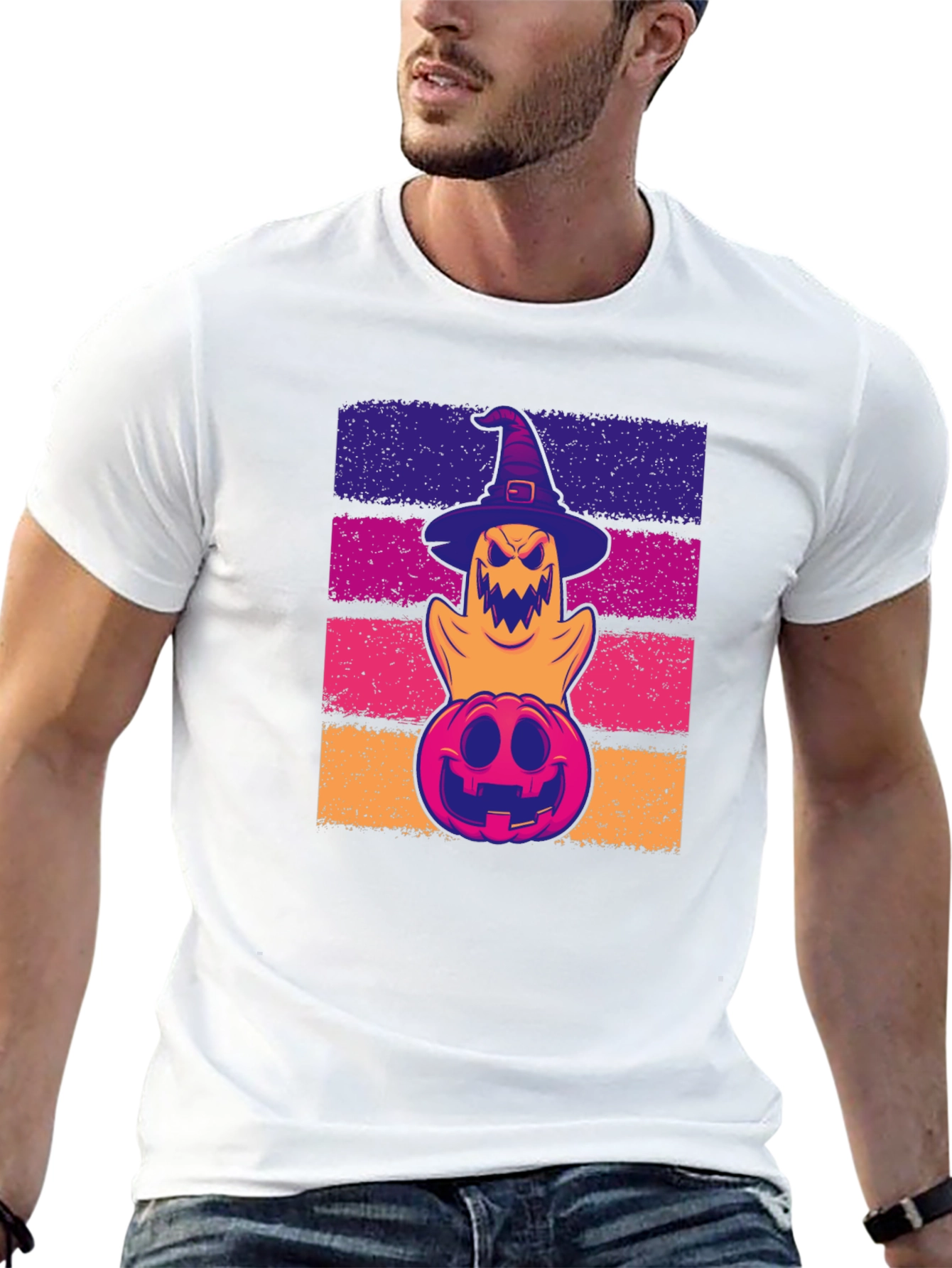 Spooky Retro Halloween T-Shirt