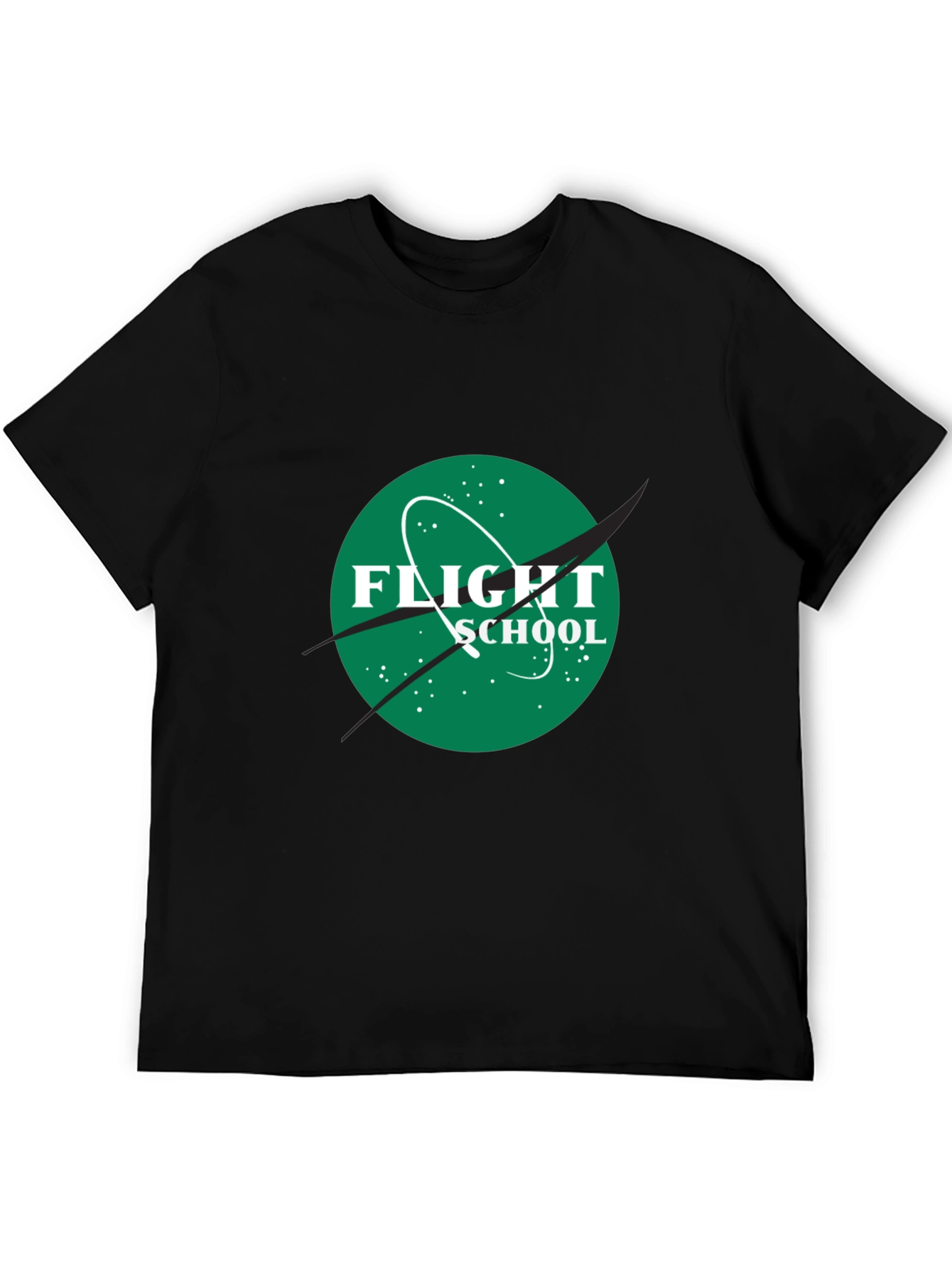 Flight School Black T-Shirt