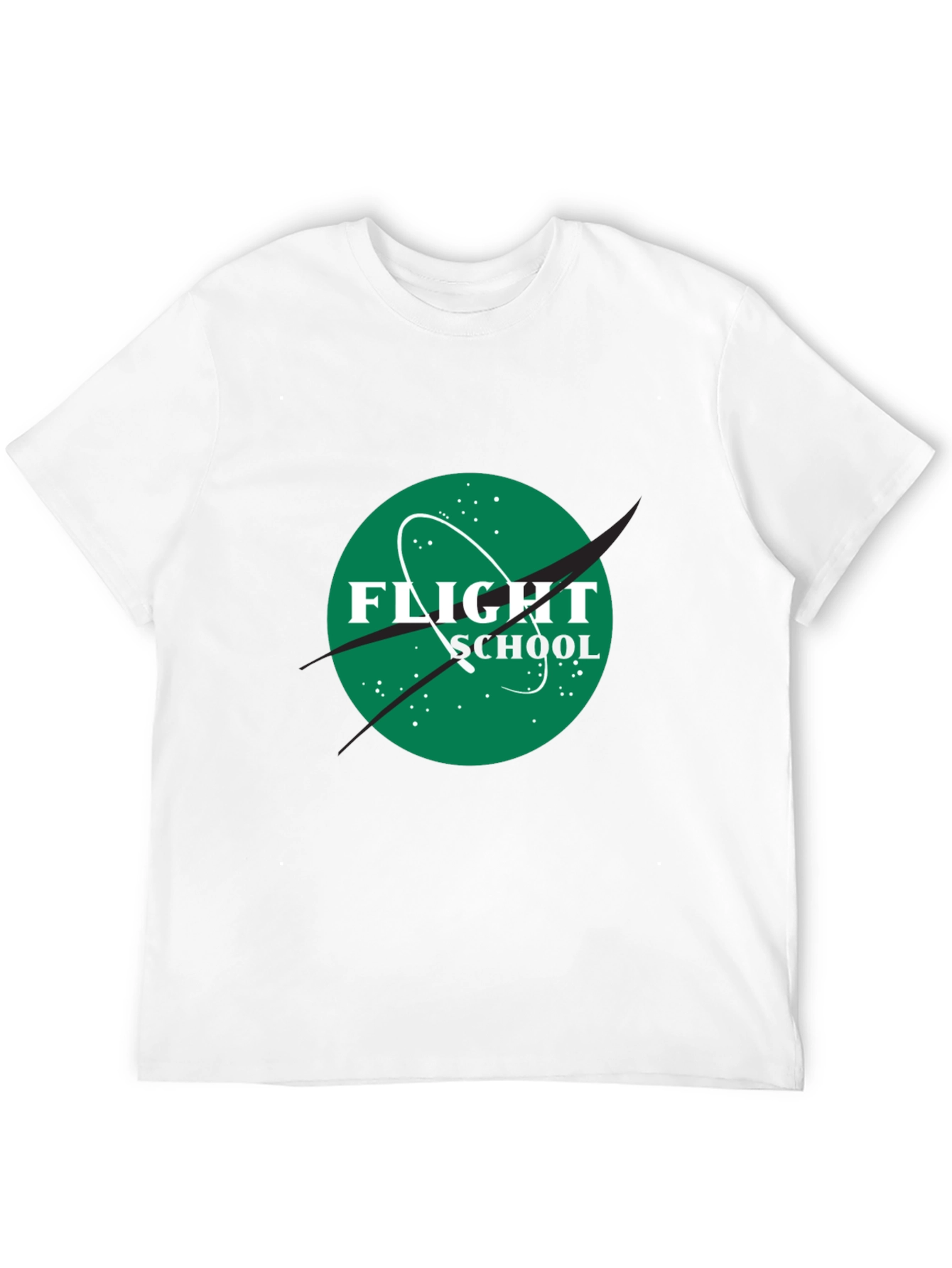 Flight School Black T-Shirt