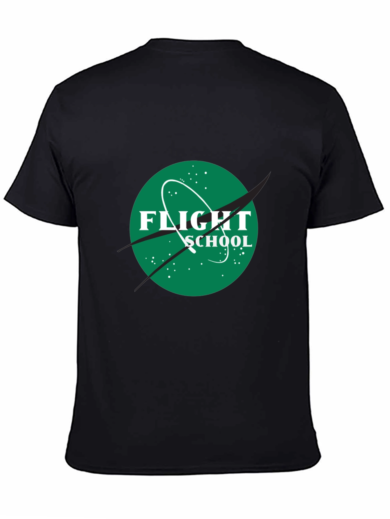 Flight School Black T-Shirt