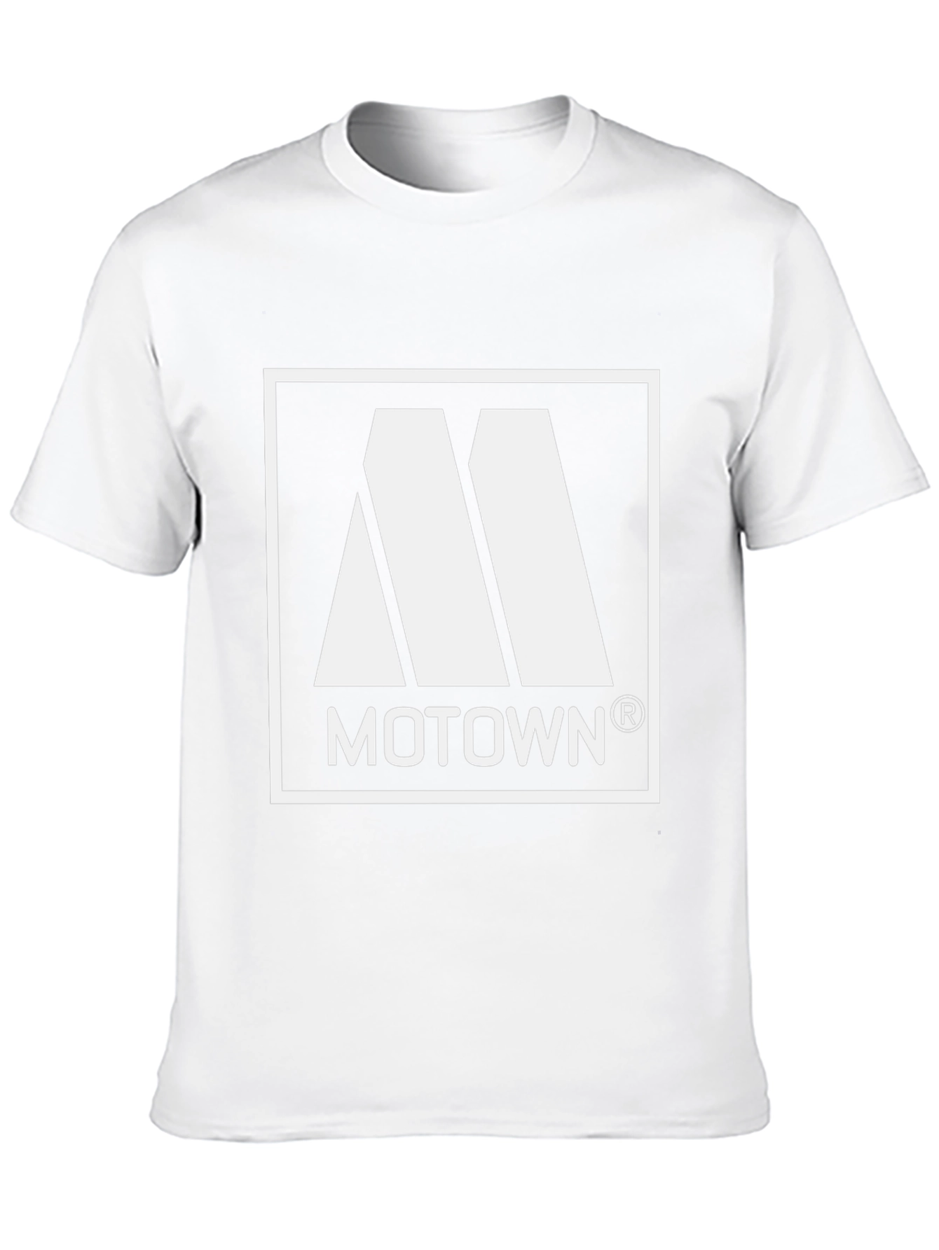 Motown Logo Black T-Shirt - Classic Music Apparel