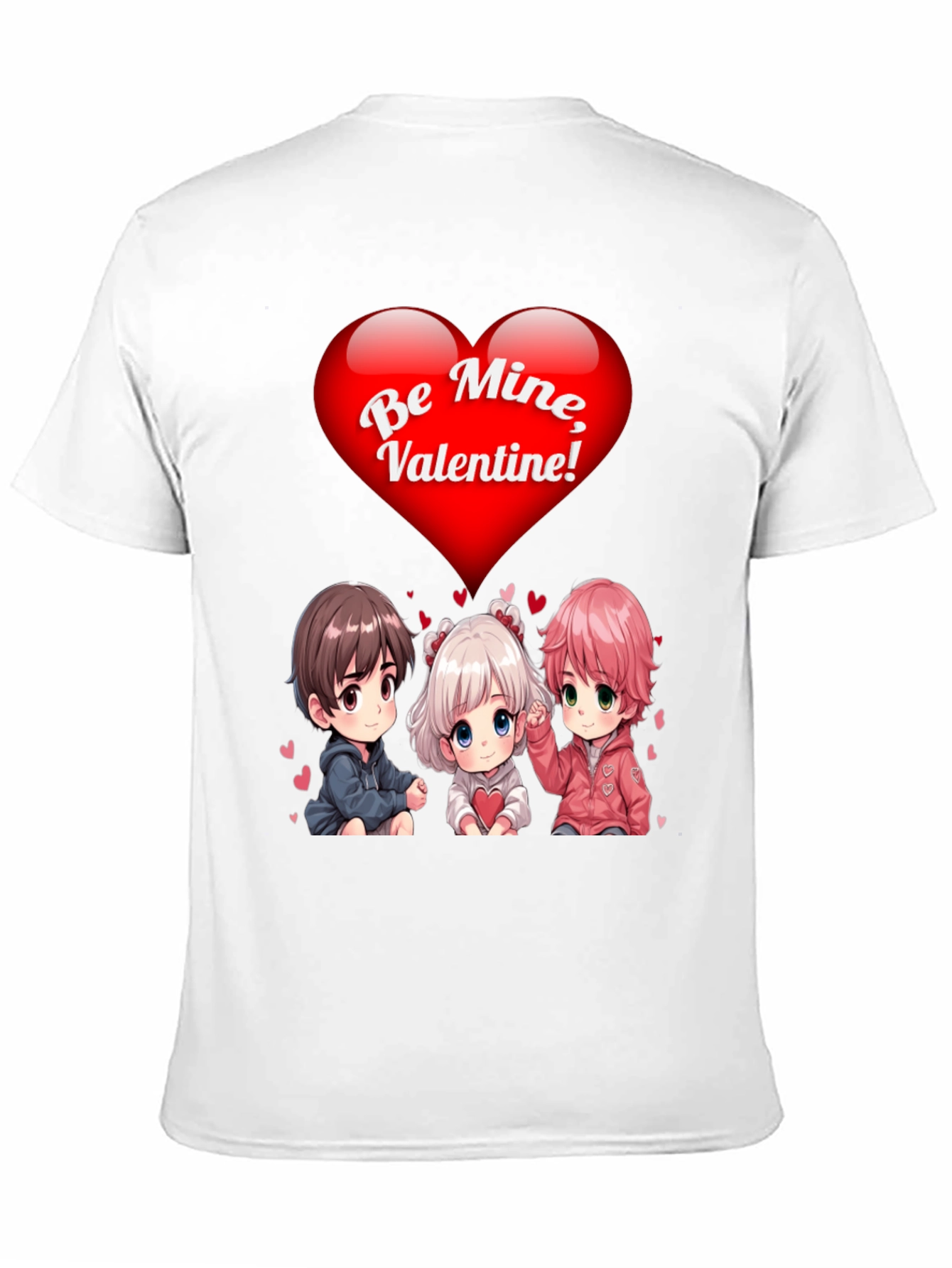 Valentines Day Anime T-Shirt - Be Mine!