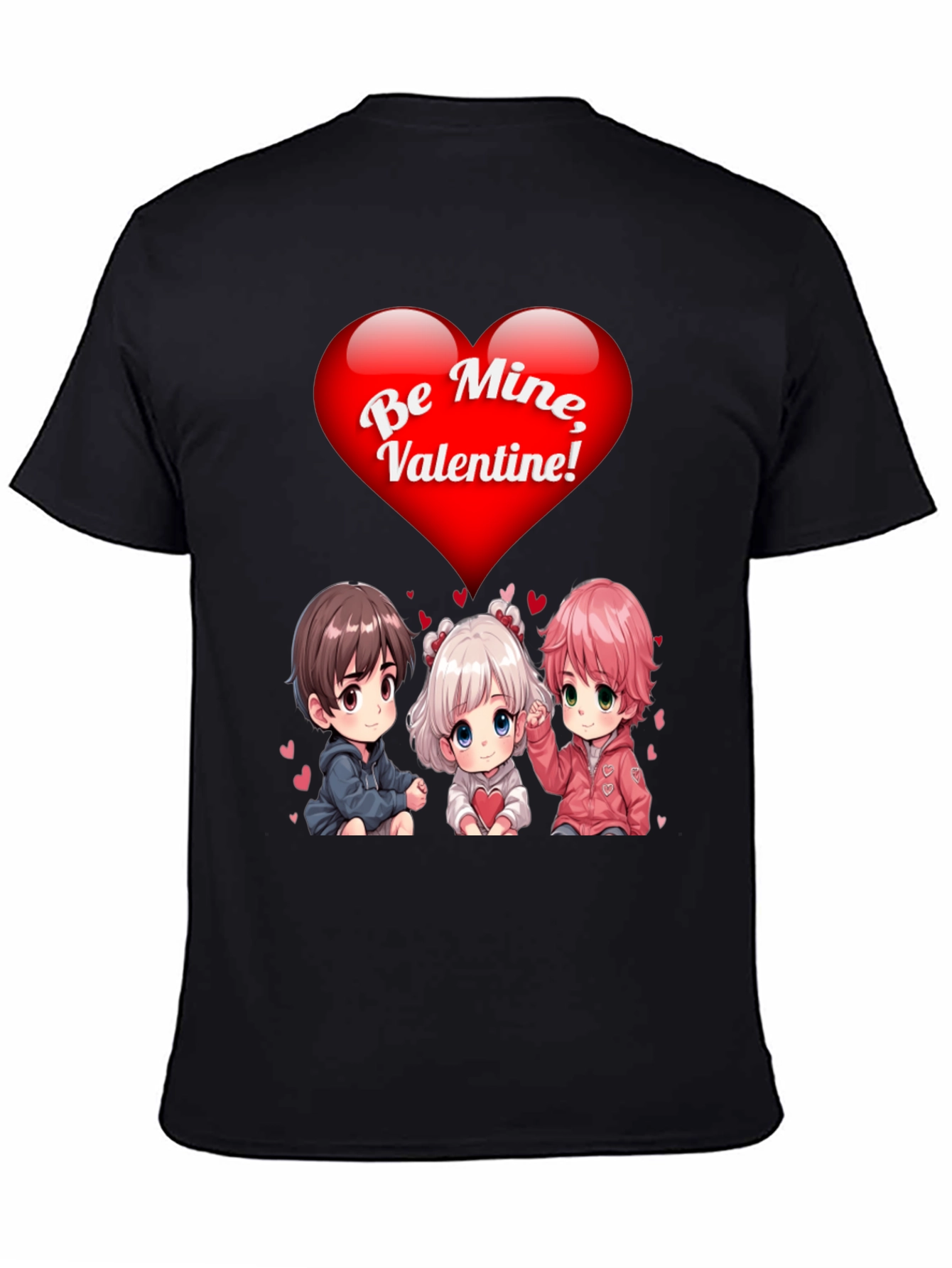 Valentines Day Anime T-Shirt - Be Mine!