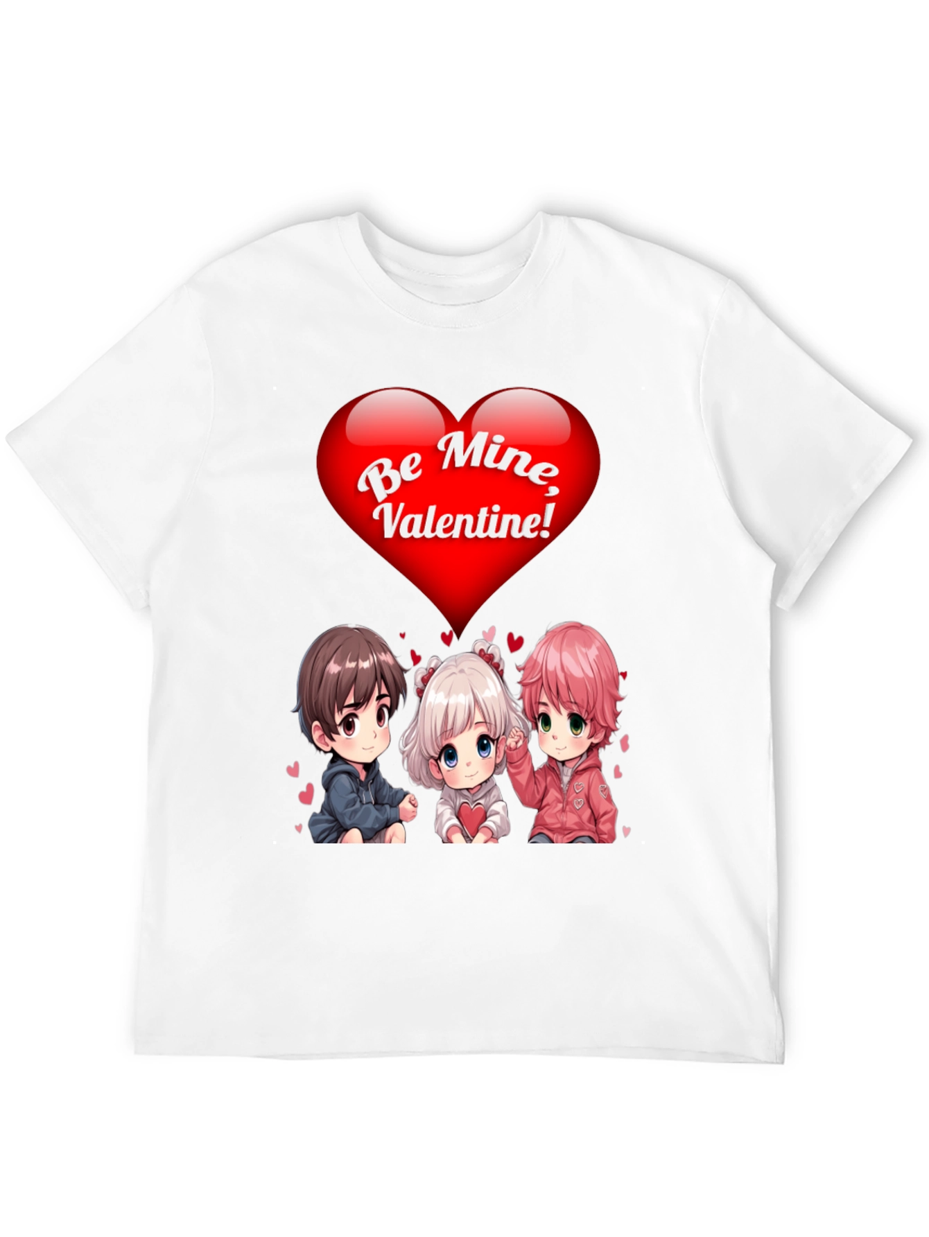 Valentines Day Anime T-Shirt - Be Mine!
