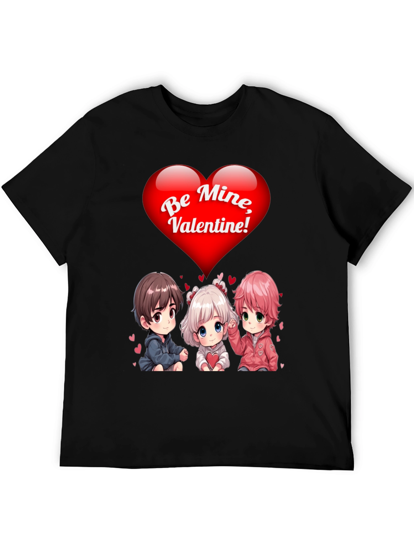 Valentines Day Anime T-Shirt - Be Mine!