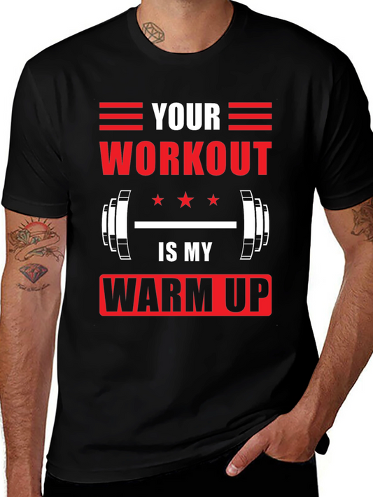 Workout Motivation Graphic T-Shirt