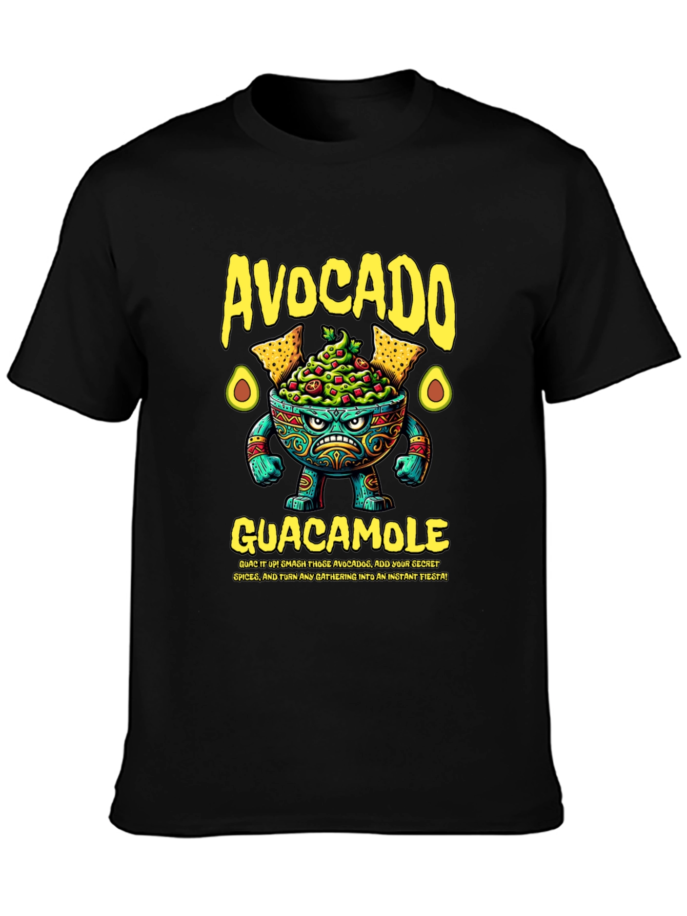 Avocado Guacamole Graphic T-Shirt